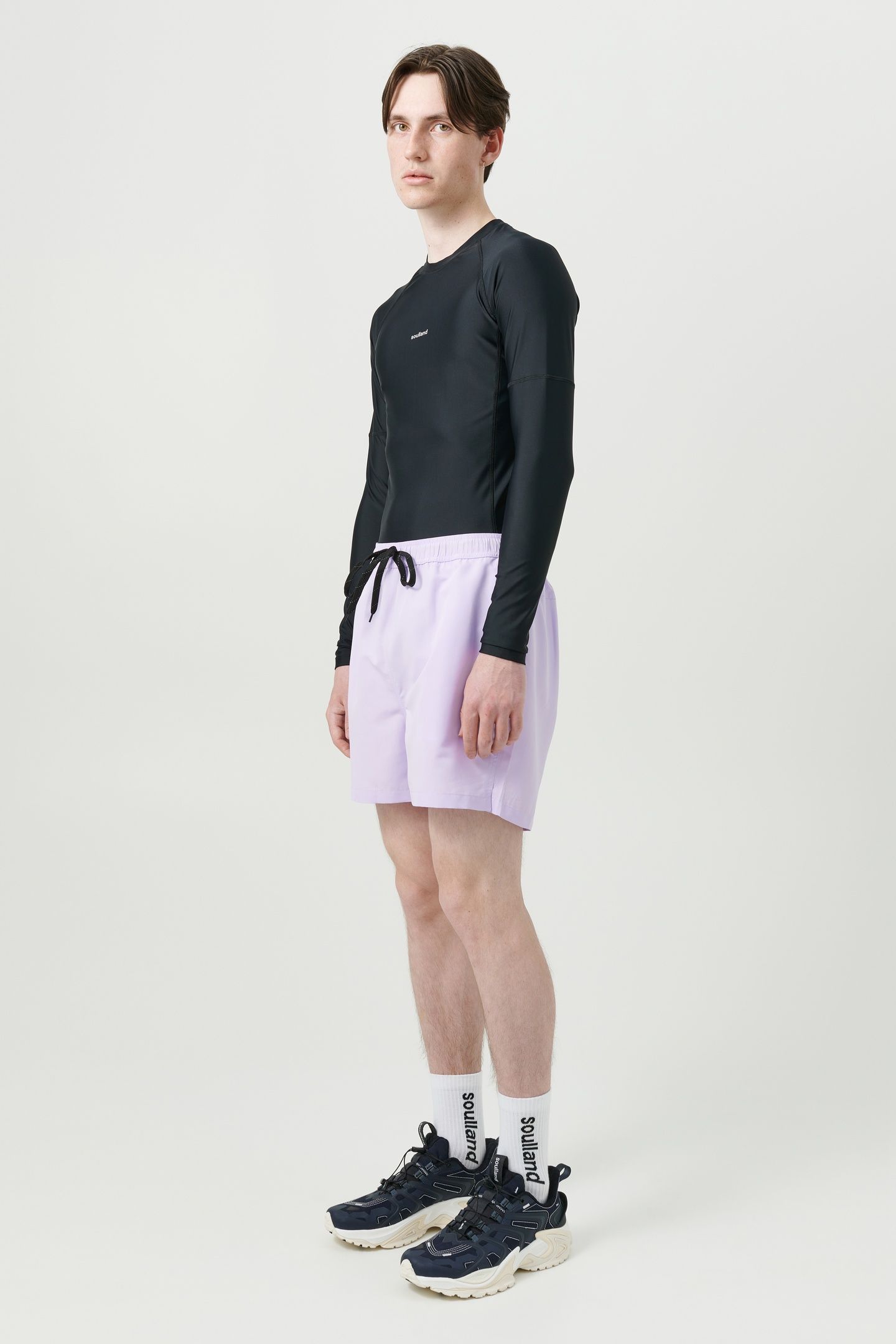 WILLIAM SWIM SHORTS LILAC 2