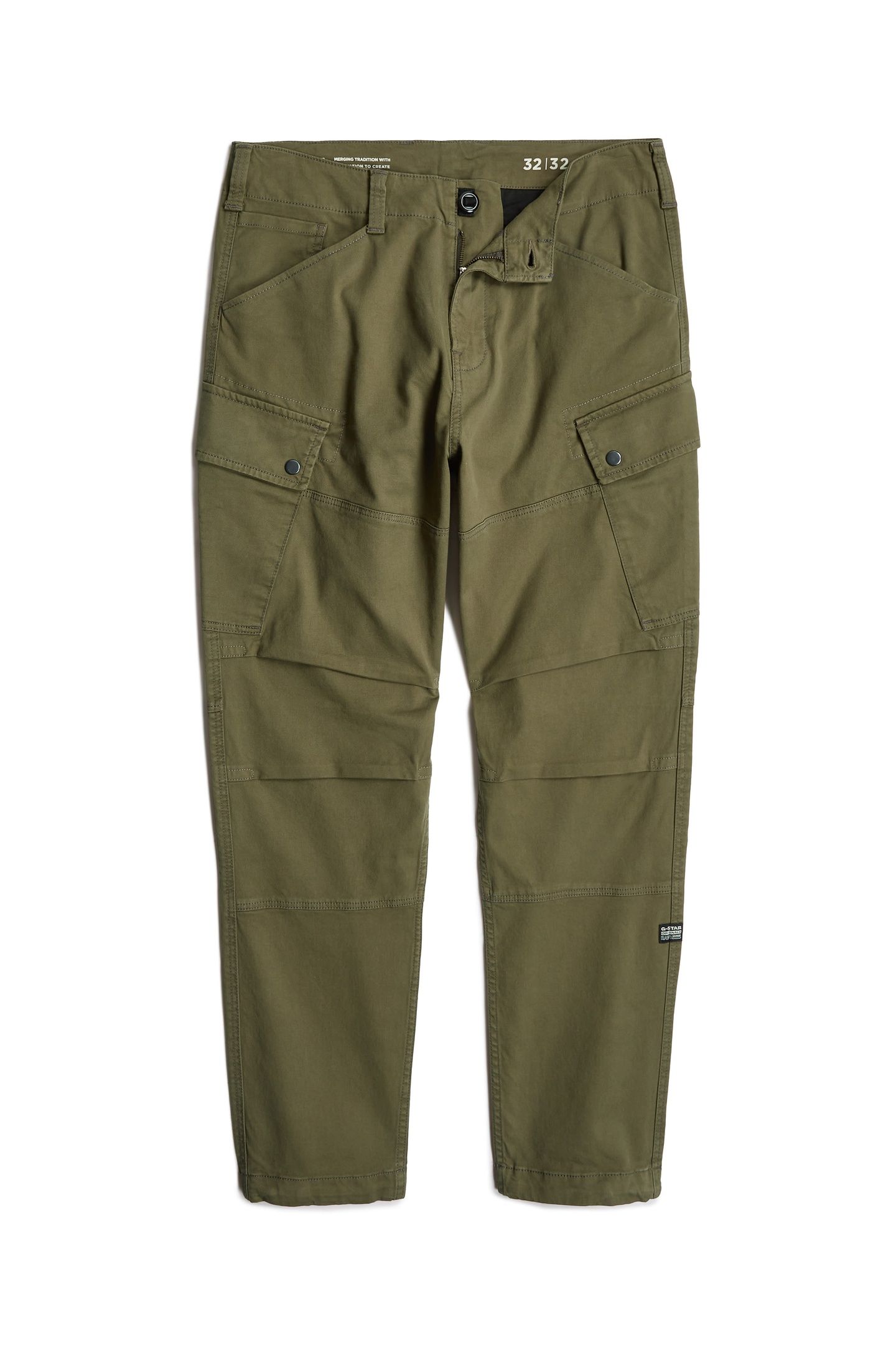 ROXIC STRAIGHT TAPERED CARGO PANT SHADOW OLIVE 4