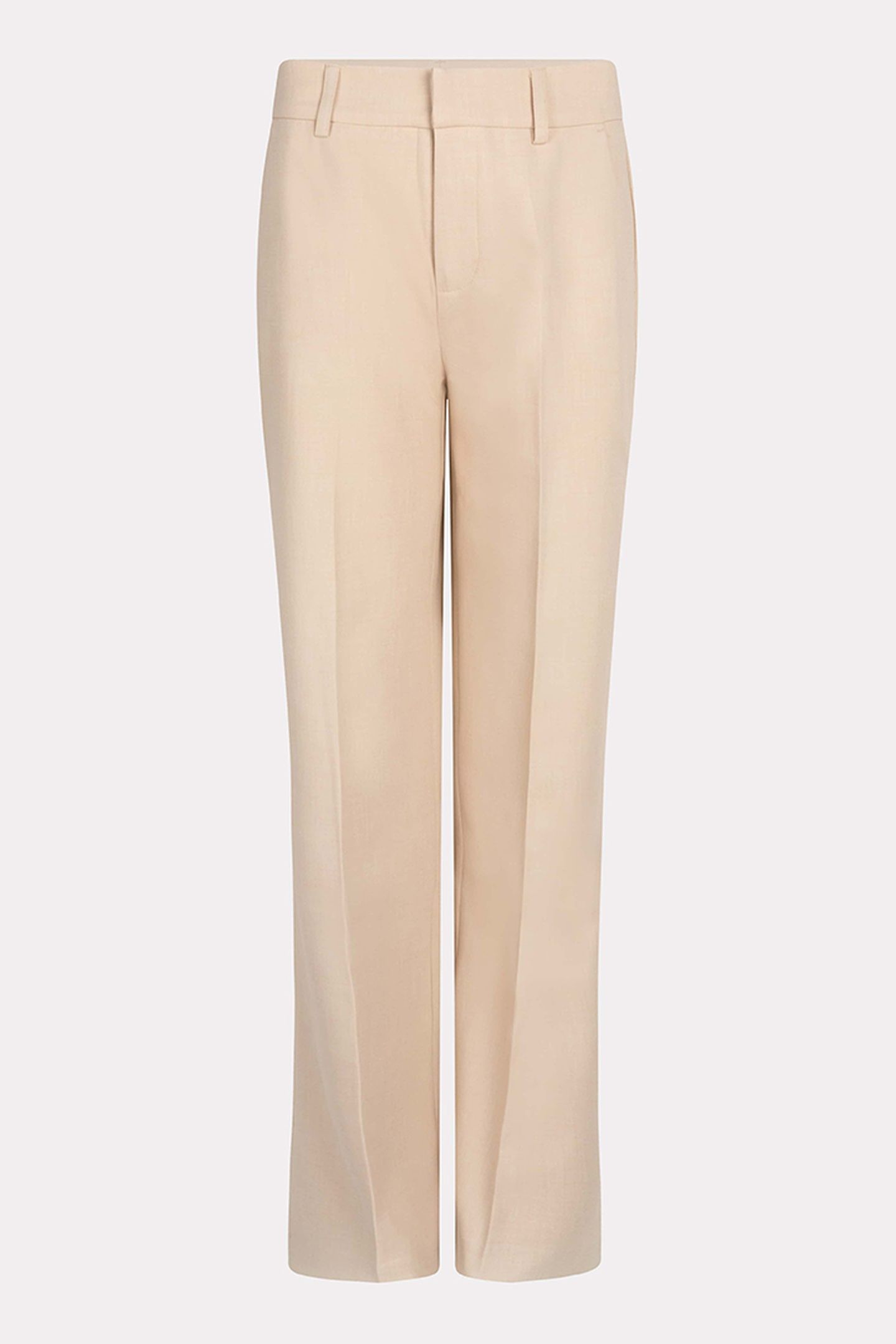 TROUSERS STRAIGHT LEG MELANGE SAND 5
