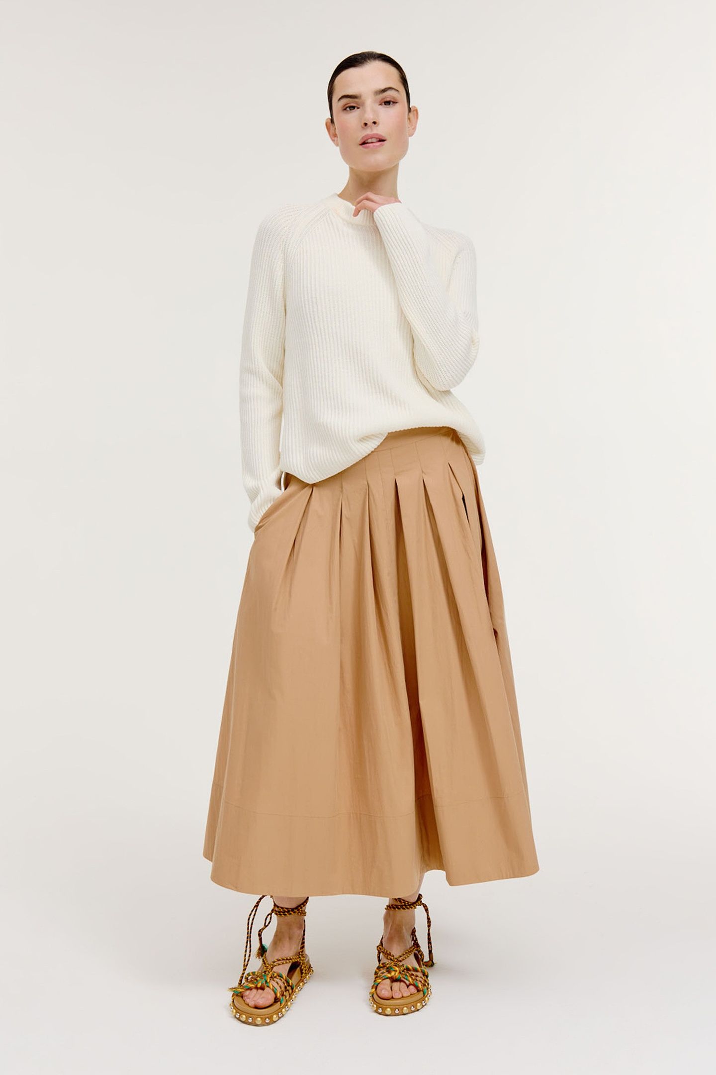 BRANT SWEATER ECRU 2