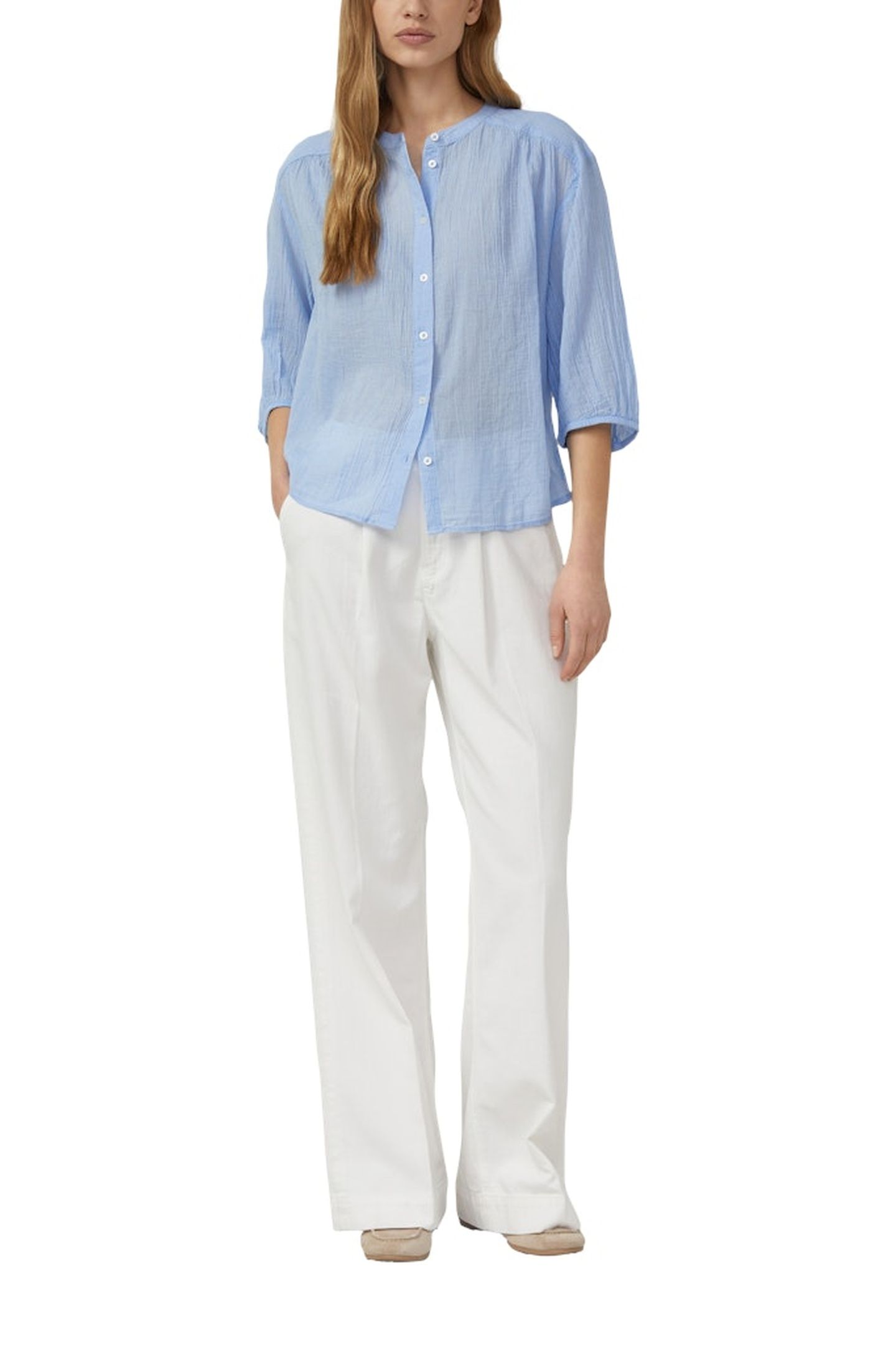 S.OLIVER BLOUSES BLUE 2