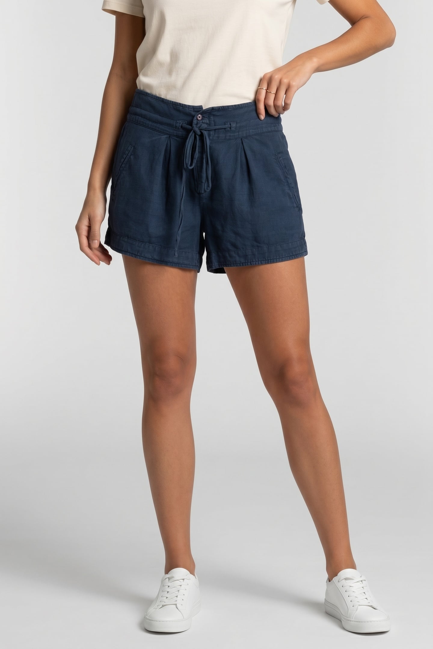 SHORT YAREL BLEU NUIT 1