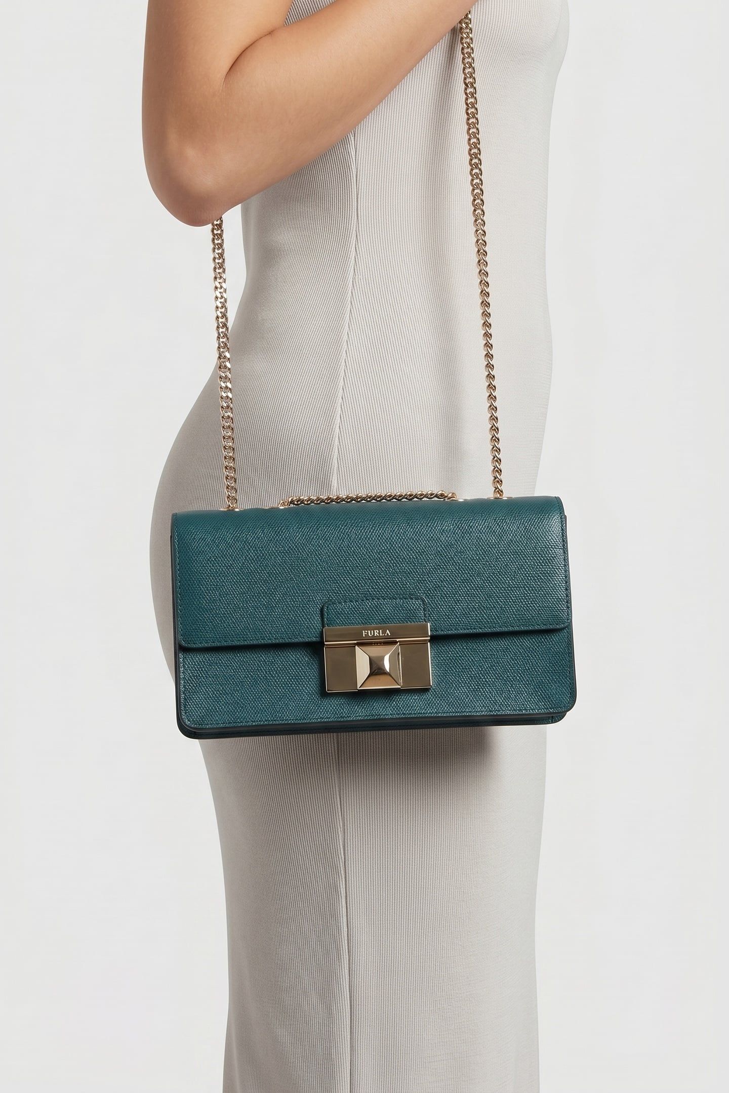 VENERE SMALL CROSSBODY TEAL 2
