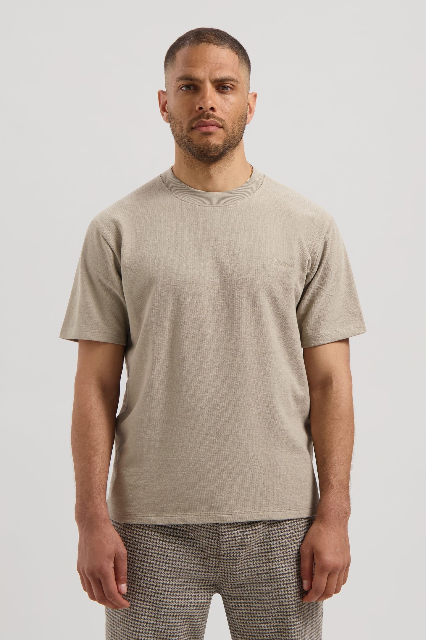 DS_LASSE TEE VINTAGE KHAKI 1