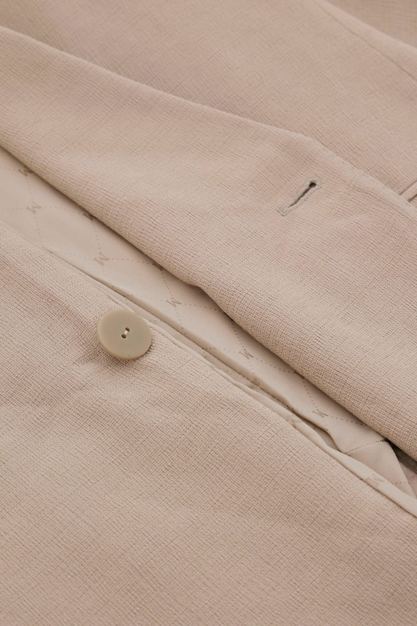 ARIANA DOUBLE BREAST VELVET TAUPE 8