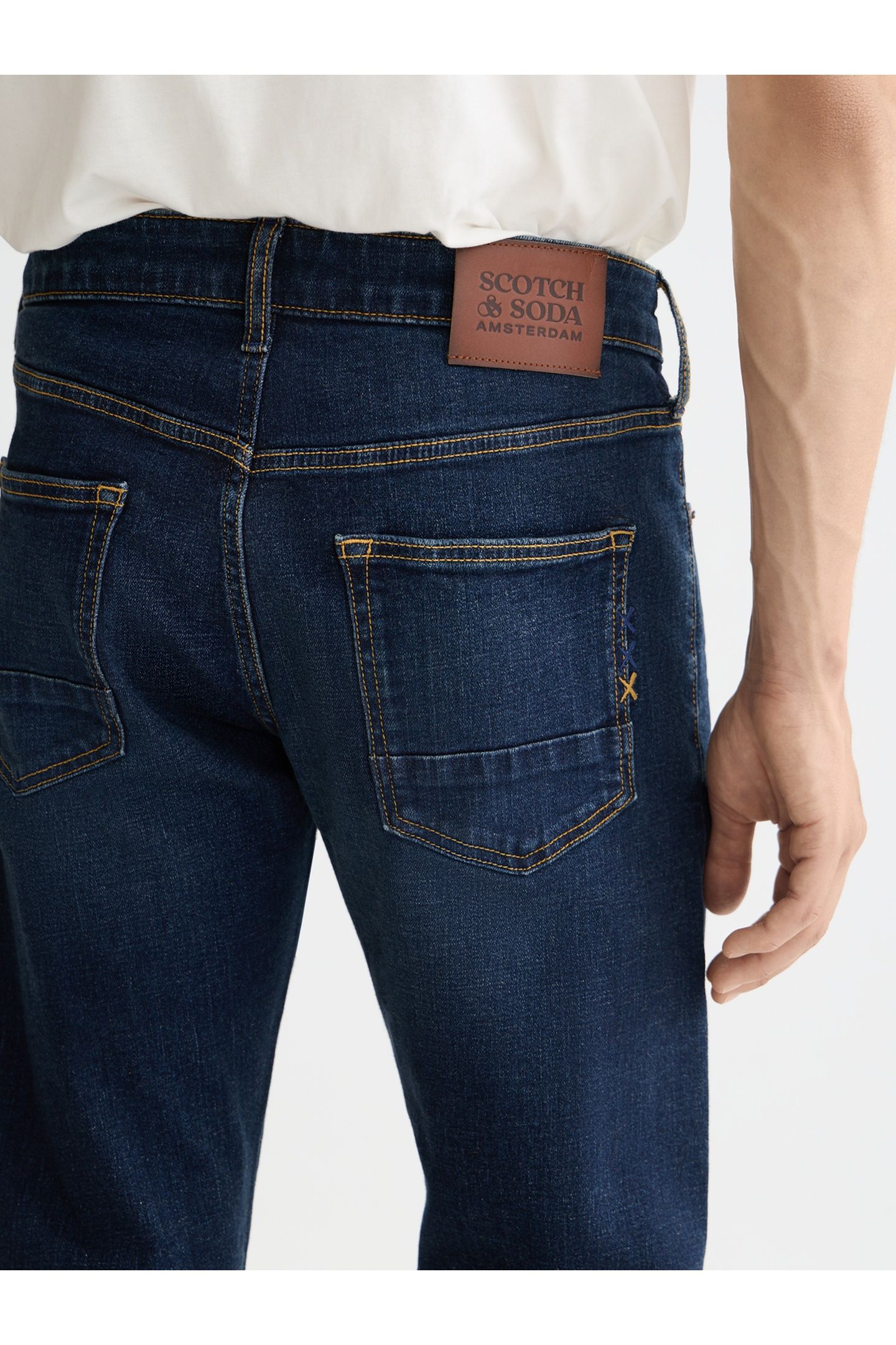 RALSTON REGULAR SLIM JEANS BEATEN BLUE BEATEN BLUE 7