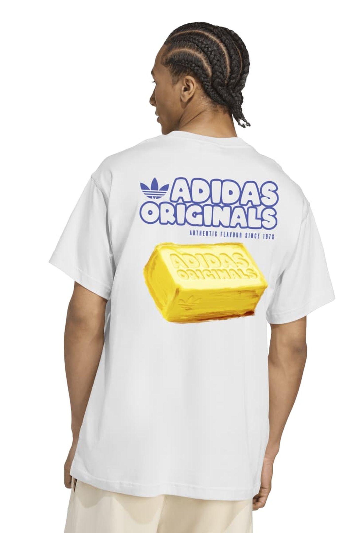 UNISEX ORIGINALS BUTTER GRAPHIC TEE WHITE 2