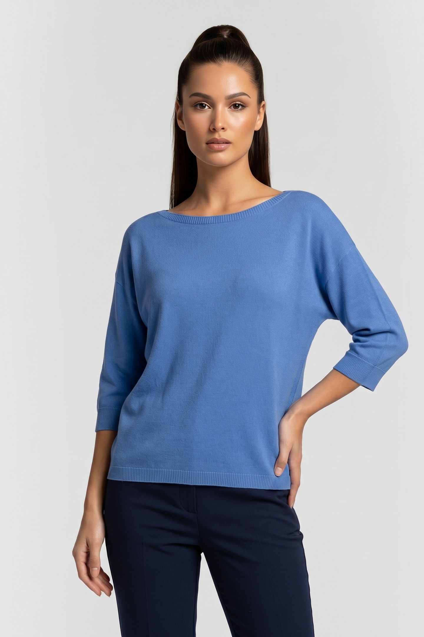 COMMA PULLOVER BLUE 1