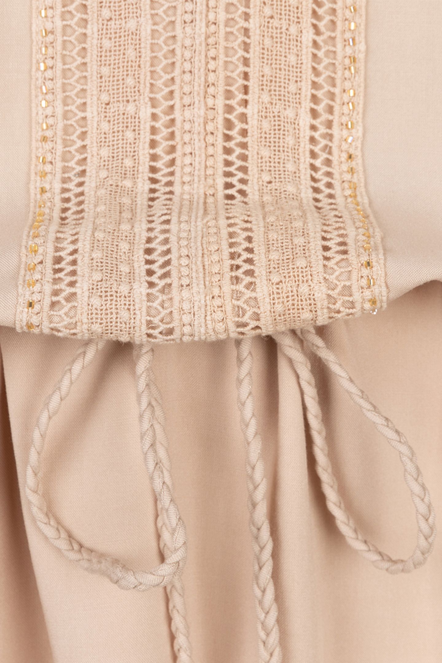 DRESS TUNIC EMBELLISHED SAND 7