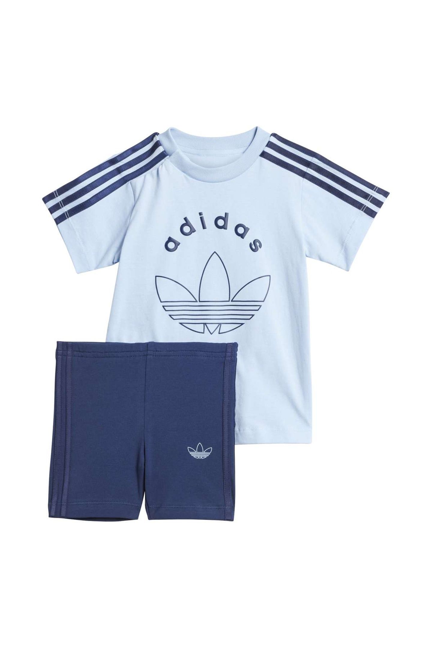 ORIGINALS GRAPHICS CYCLING SHORT SET CLEAR SKY 1