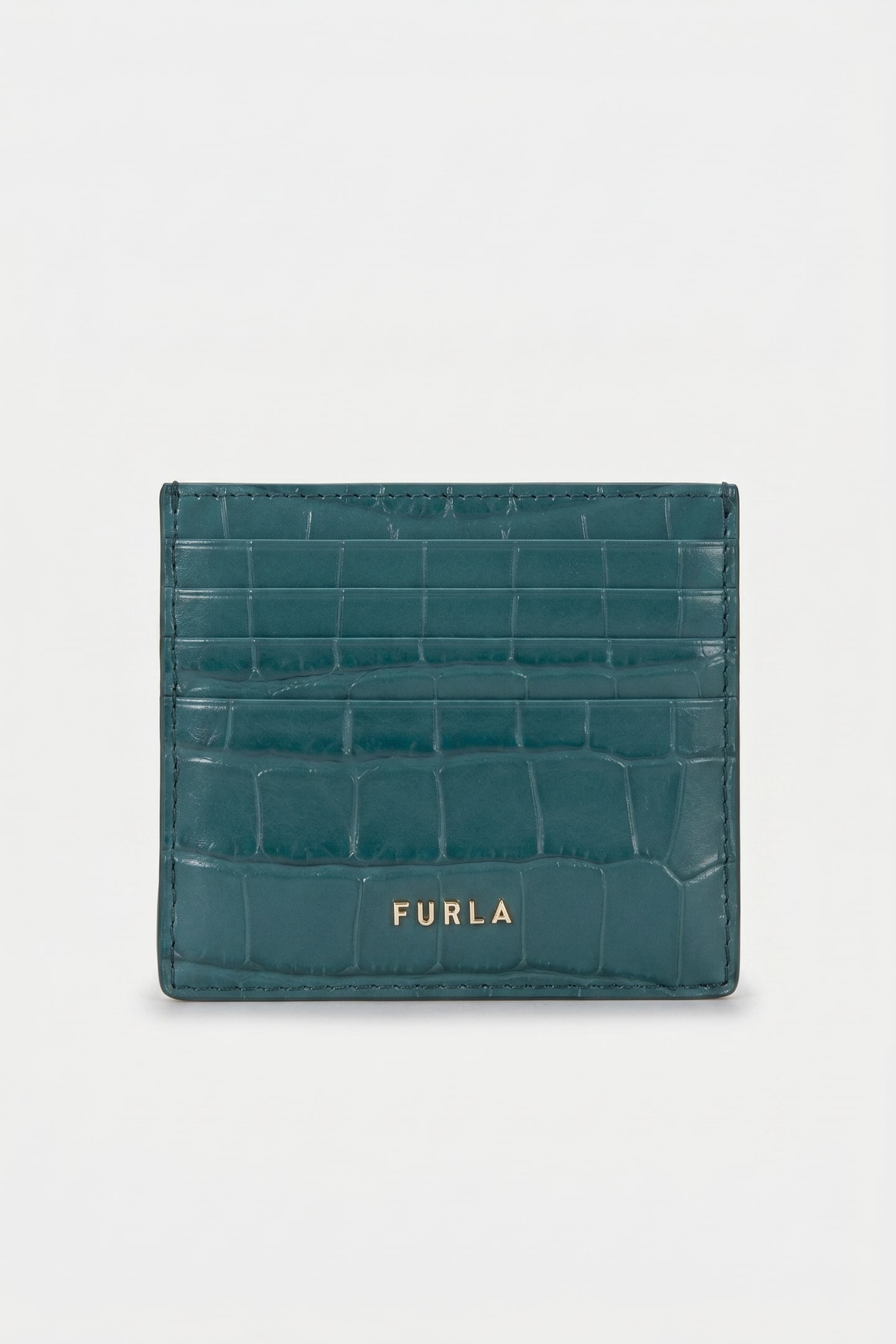 CLASSIC CREDIT CARD CASE TEAL 1