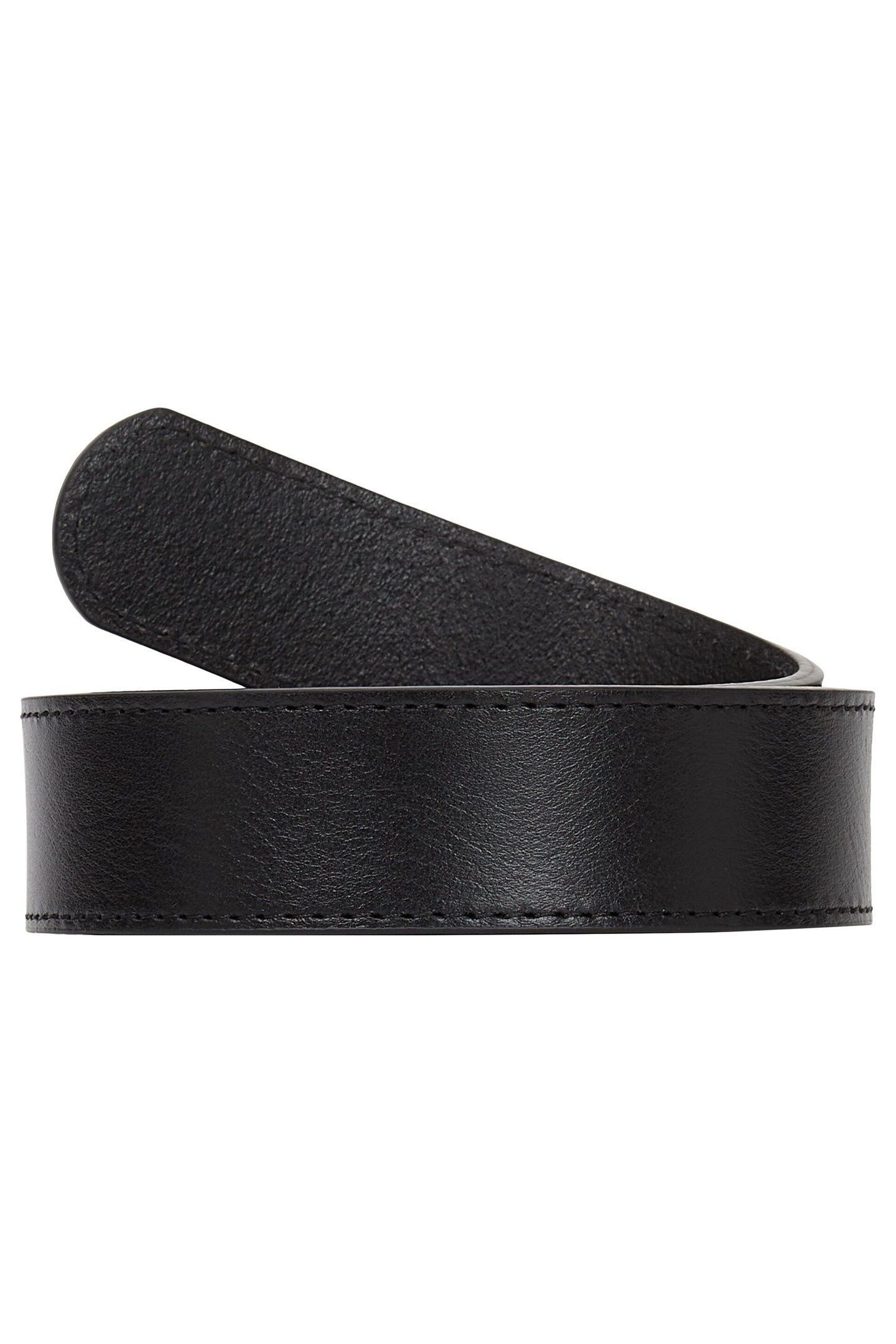 ROUND BUCKLE BELT BLACK 5