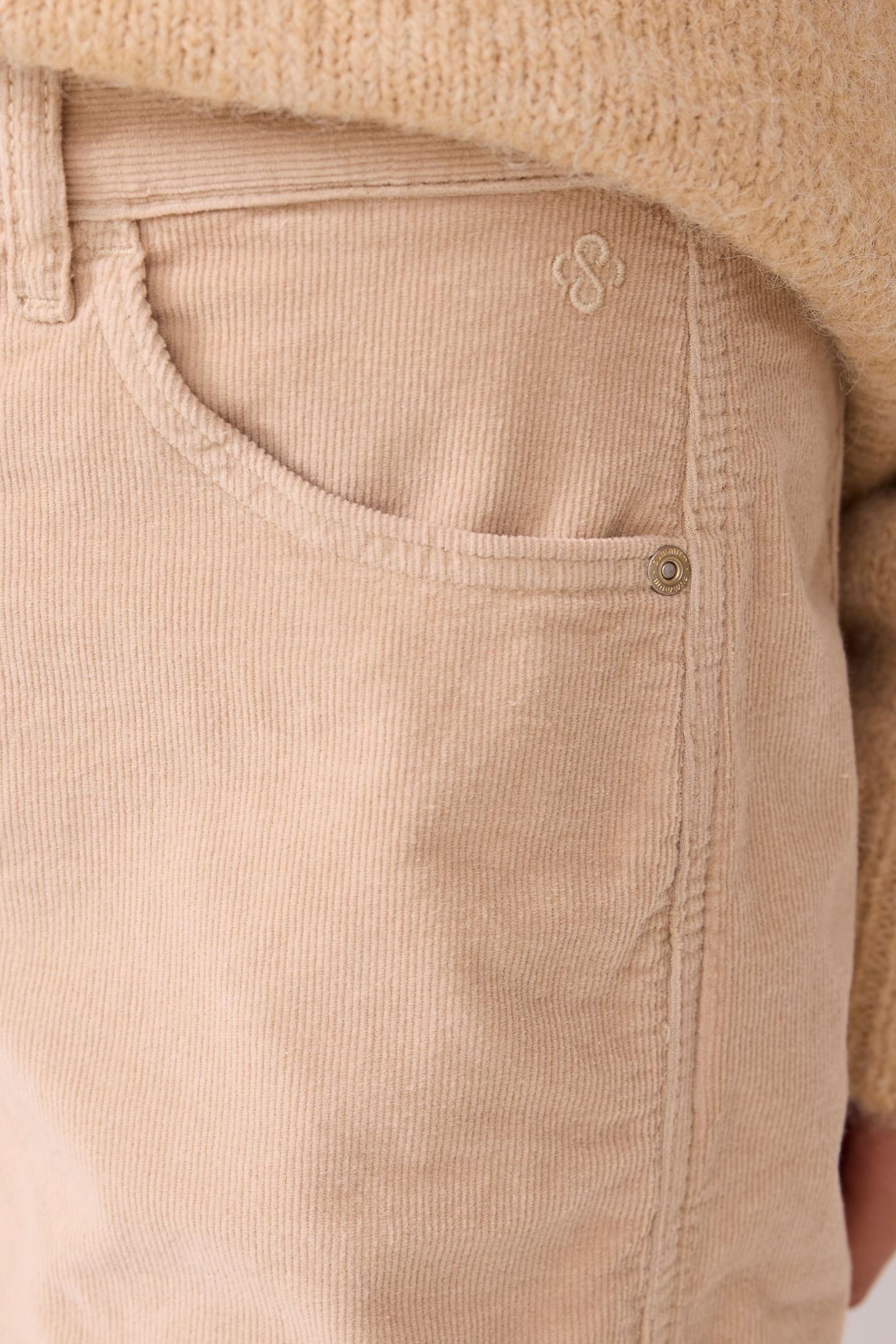 COCOON PANTS COTTON FLEX CORD ALPACA 4