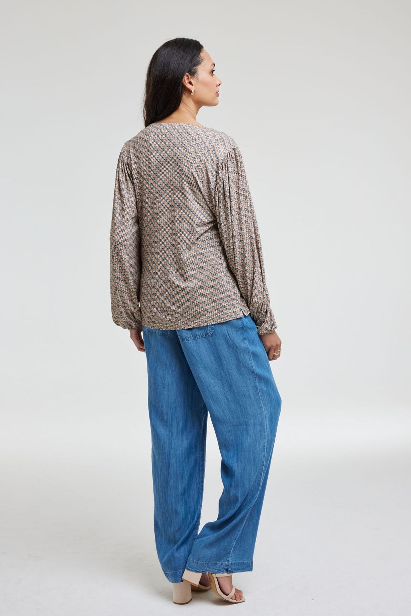 T-SHIRT BRITT SAND WITH PURE PRINT 3