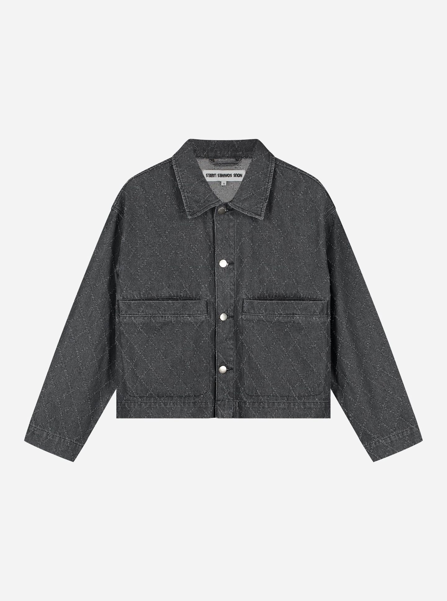 NOUS SOMMES LABELS – TAMMIE DENIM JACKET BLACK 5