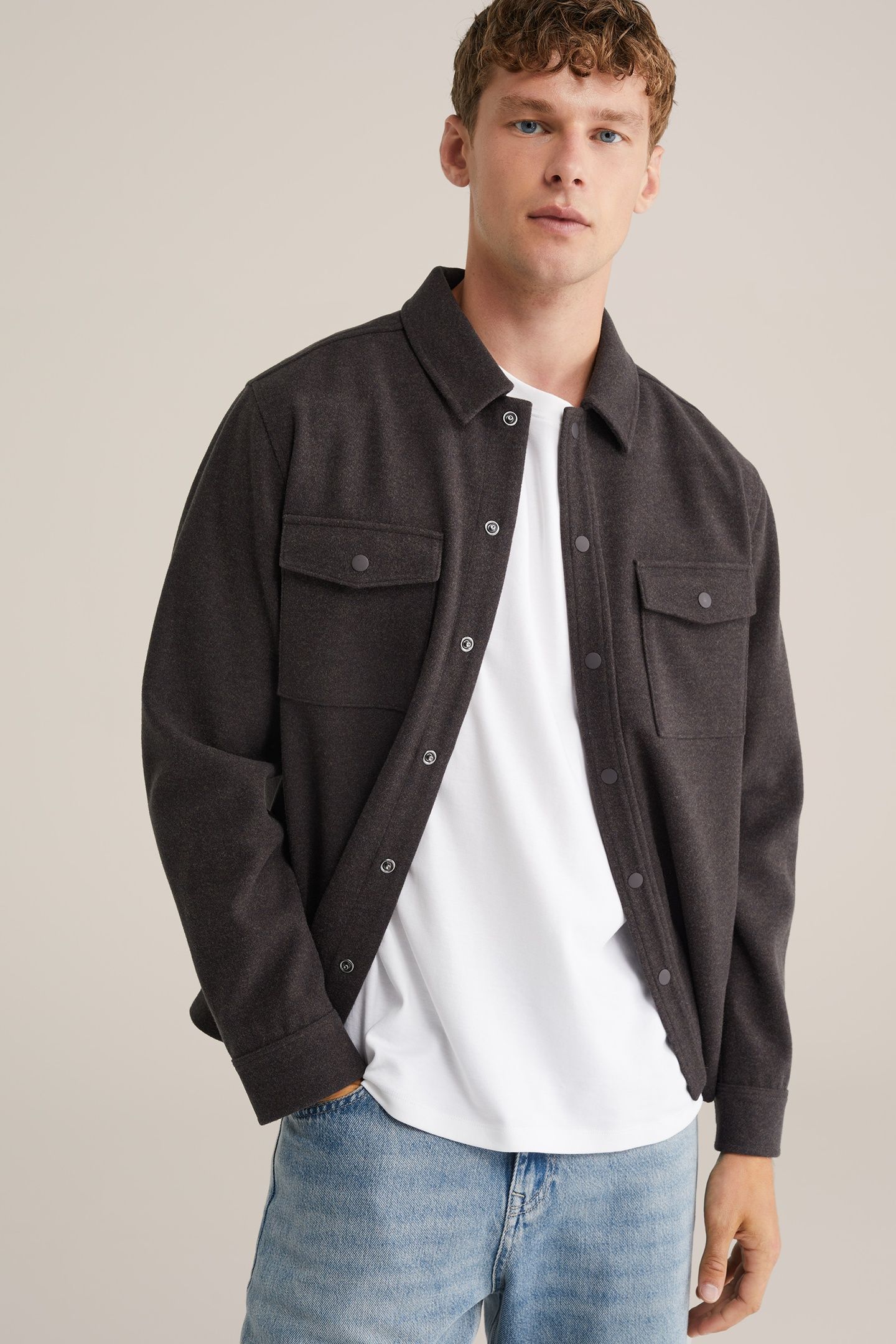 OVERSHIRT DARK BROWN 2