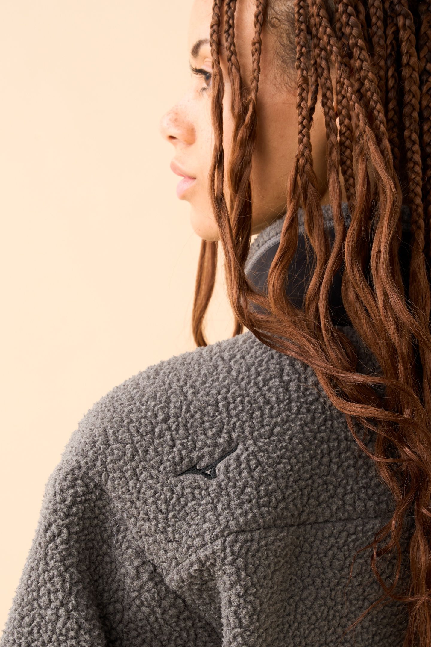 UNISEX SL UTILITY FLEECE JACKET PEWTER GRAY 6