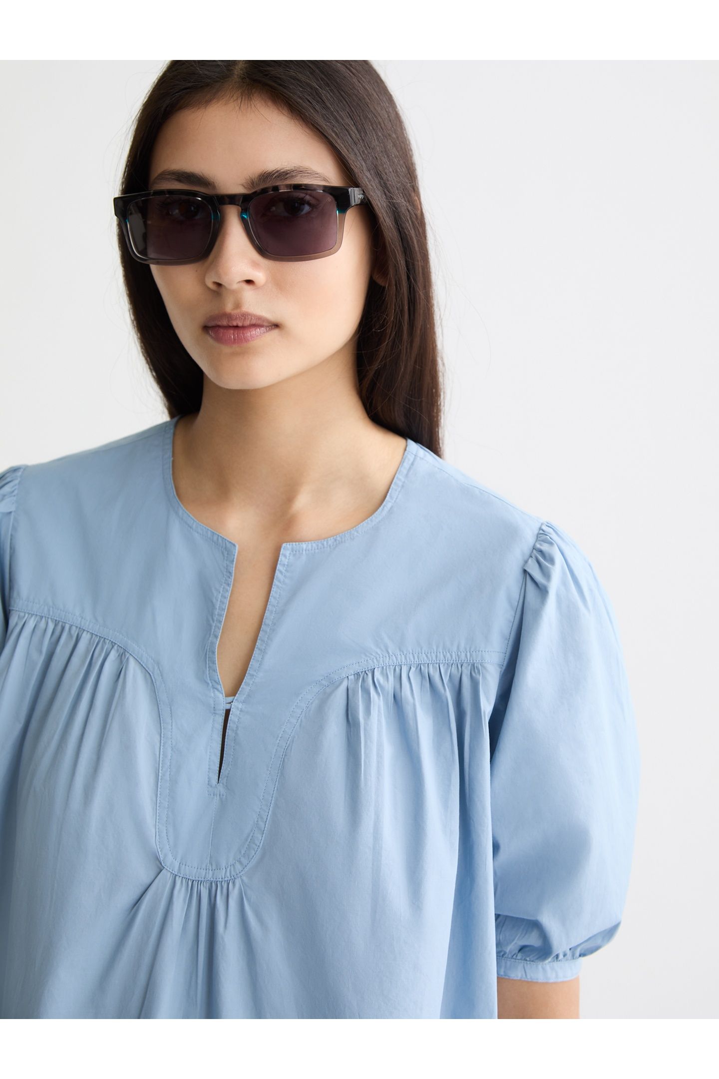 RELAXED TOP FADED DENIM 6