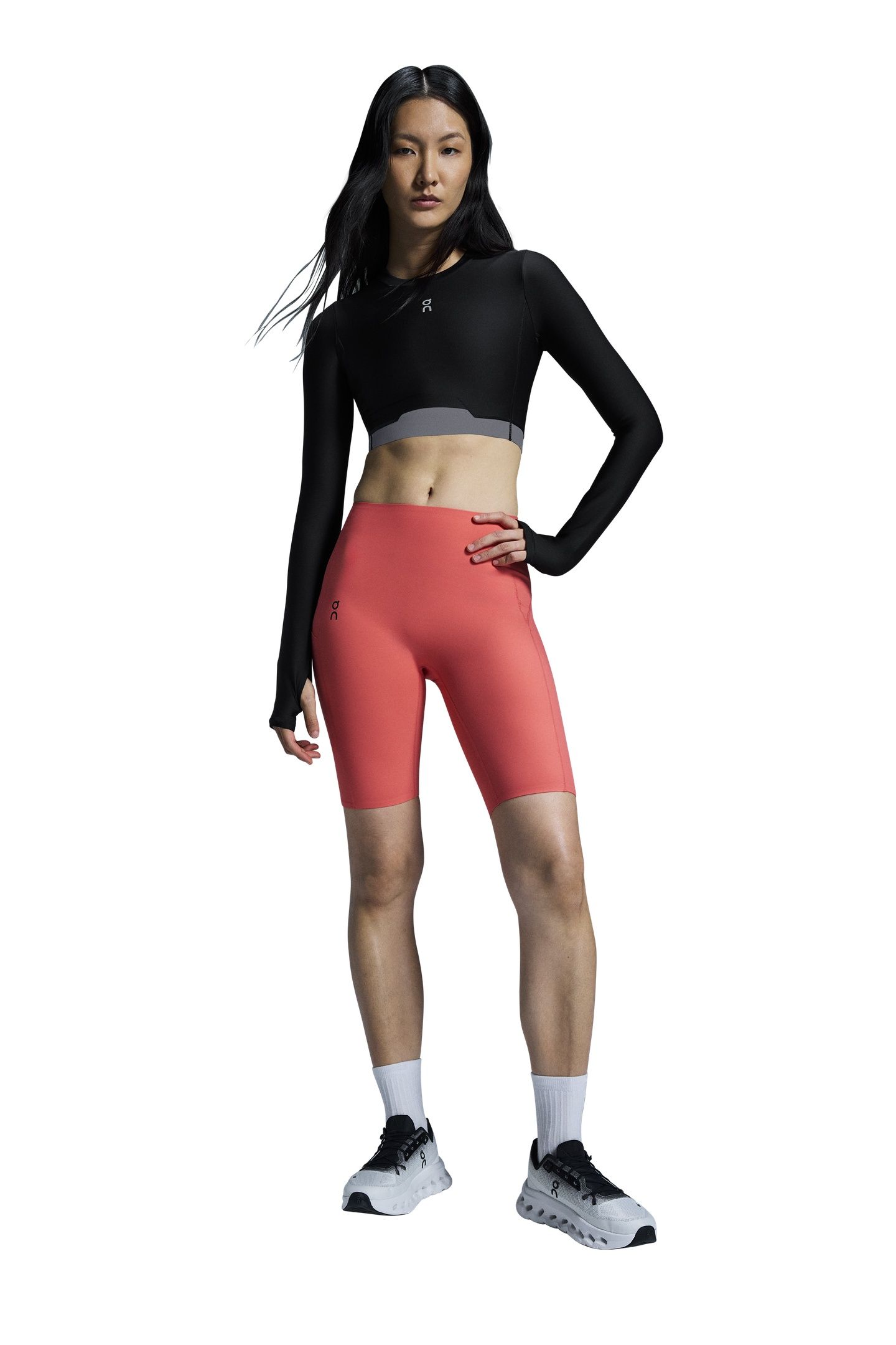 STUDIO TIGHTS SHORT 1 W CORAL CORAL 1