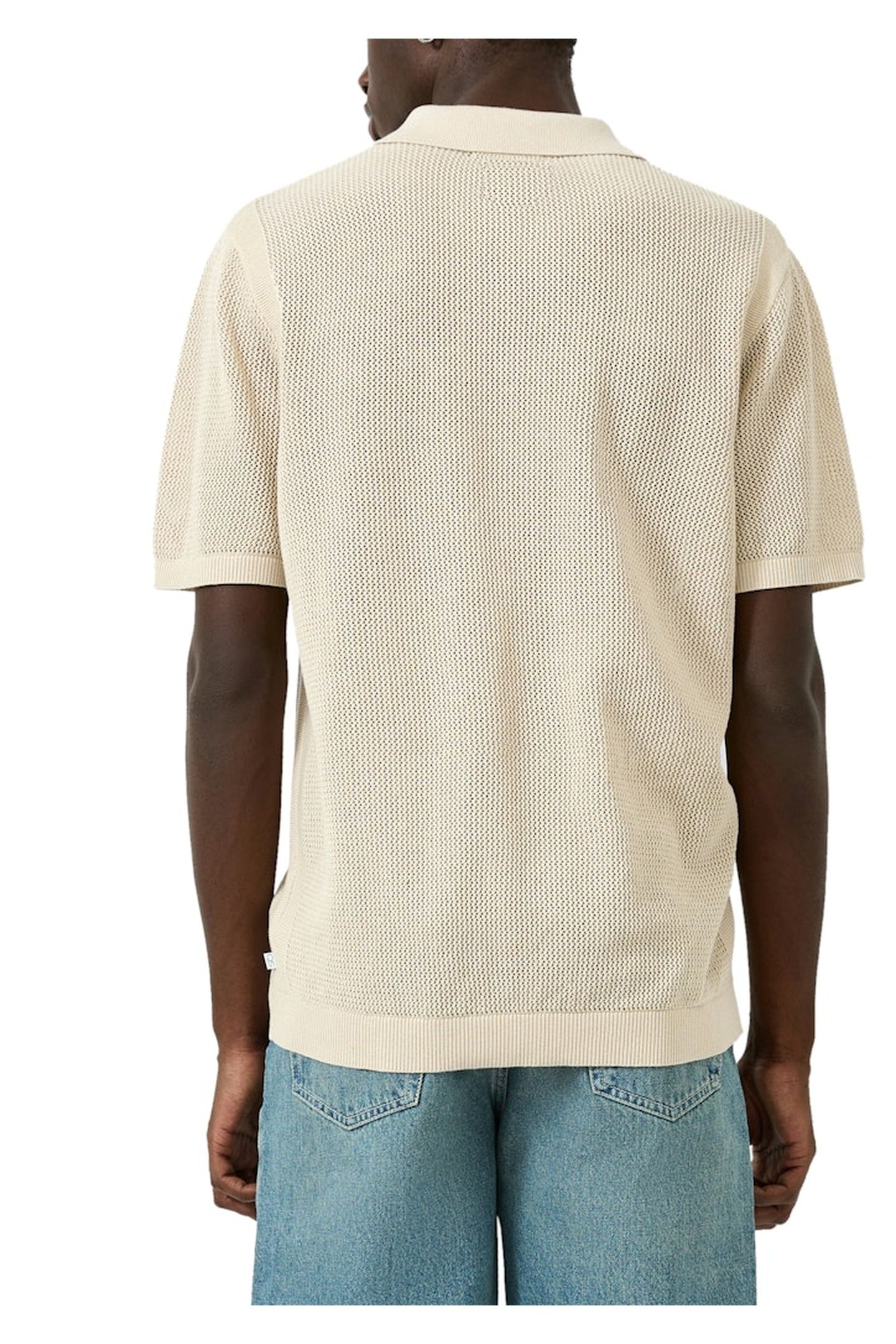 S.OLIVER-QS POLOSHIRTS GREY/BLACK 6