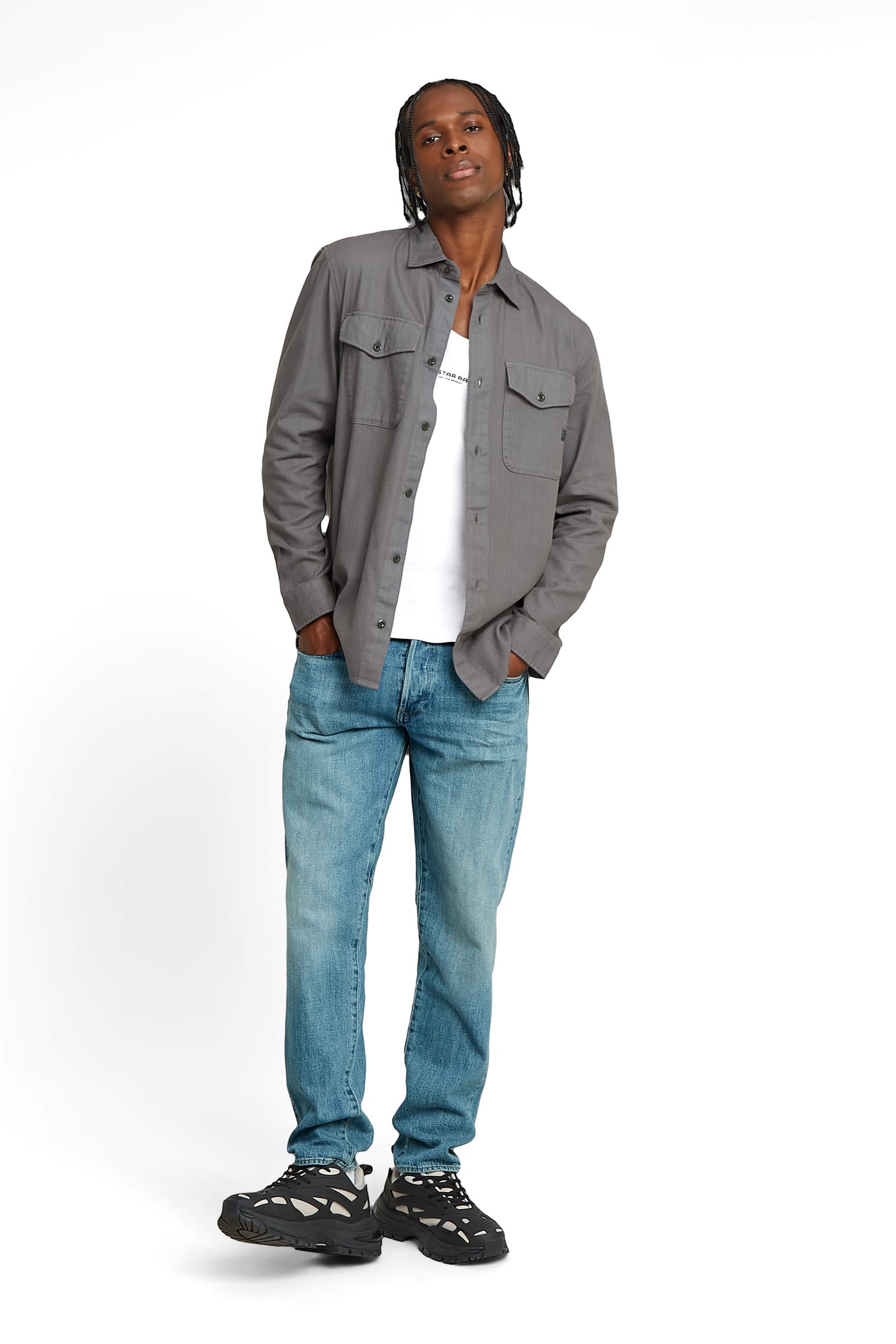 MORRY FWD REGULAR TAPERED ANTIQUE FADED ARTISAN 1