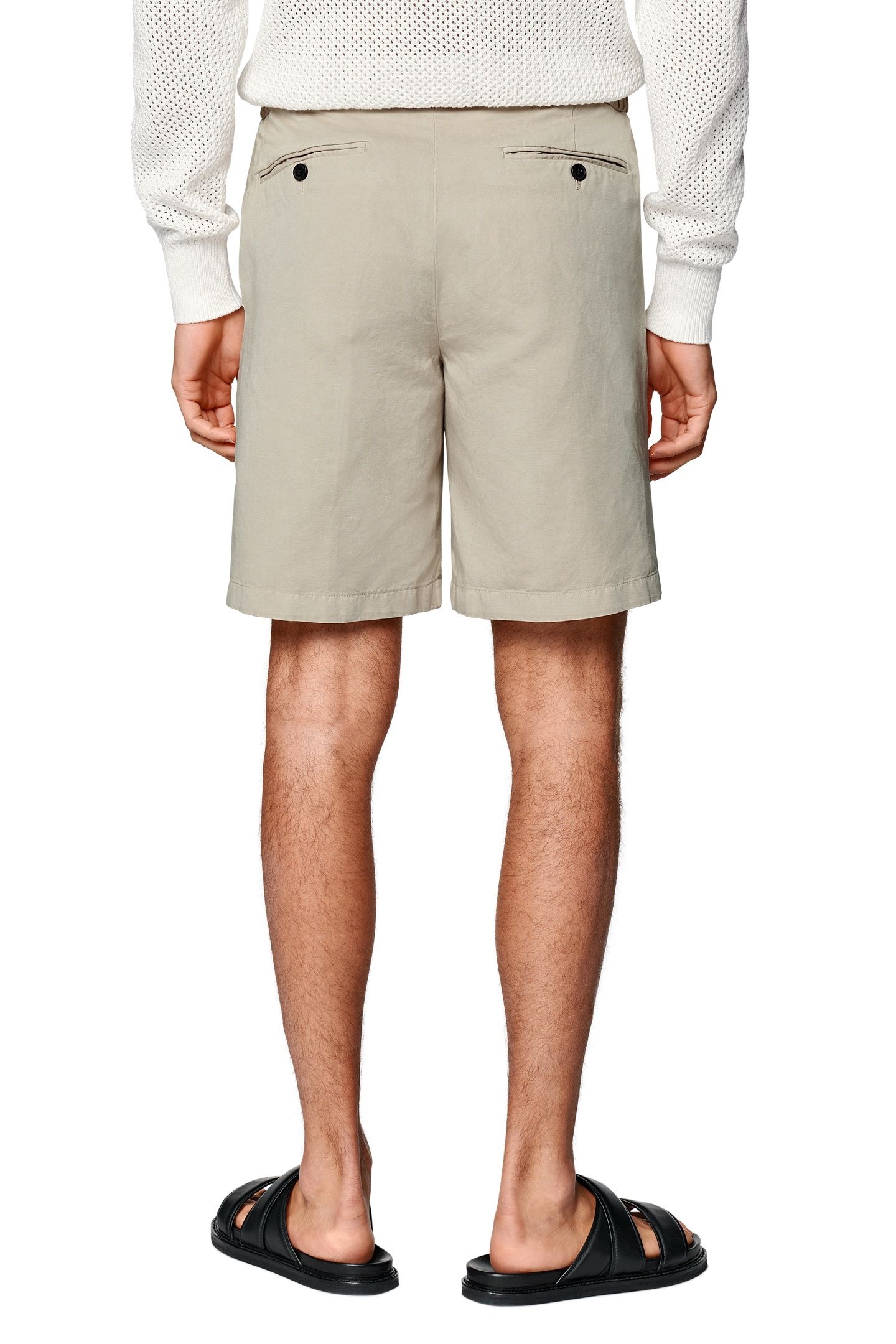 AVEIRO SHORTS LIGHT BROWN CHINO, DENIM AND SHORTS SAND 4