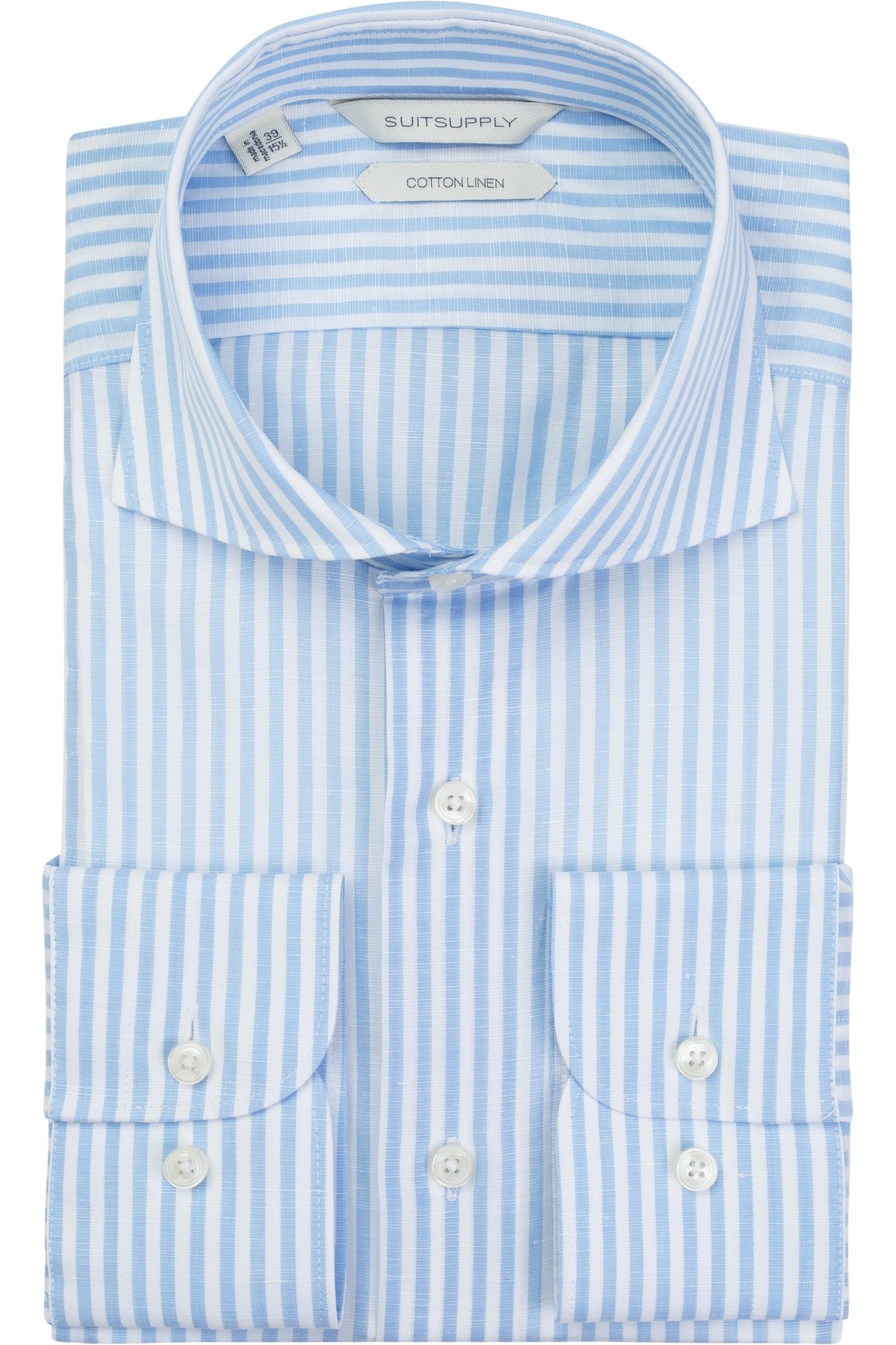 PURPLE LINE CASUAL SHIRTS LIGHT BLUE 1
