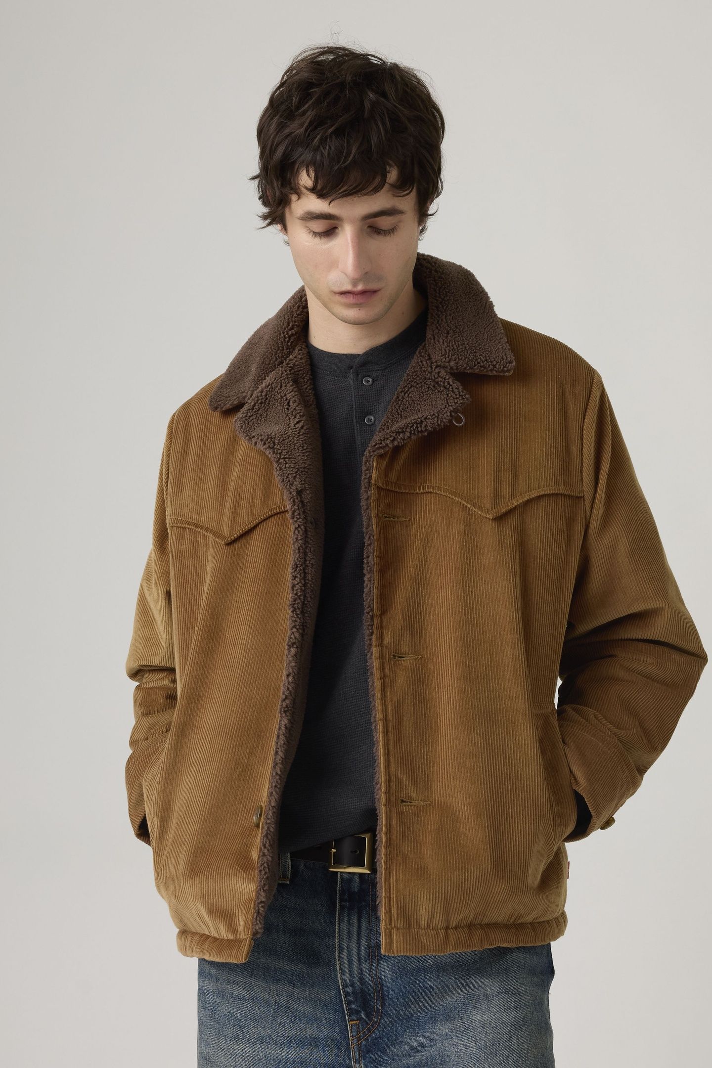 DURHAM COSY CORDUROY SHORT COAT 1