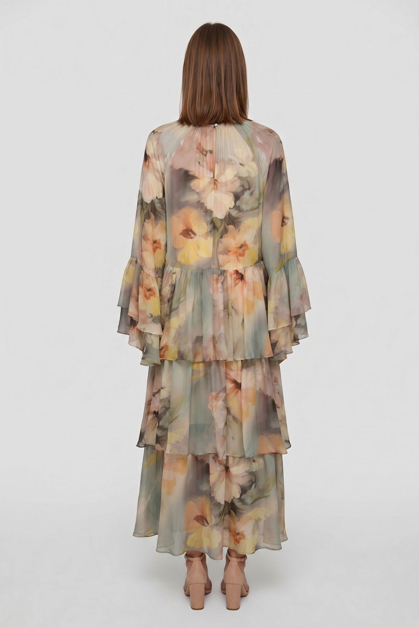PANDORA DRESS BEIGE 2