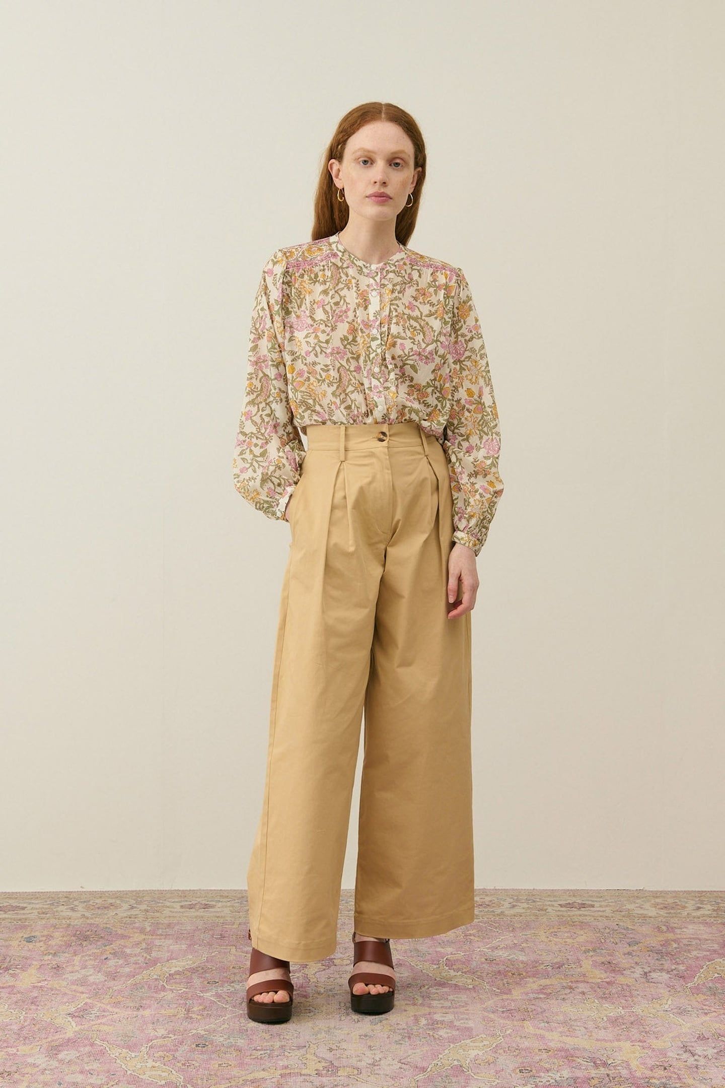SHIRT JEANNE CREAM MIMOSA SPRING 2