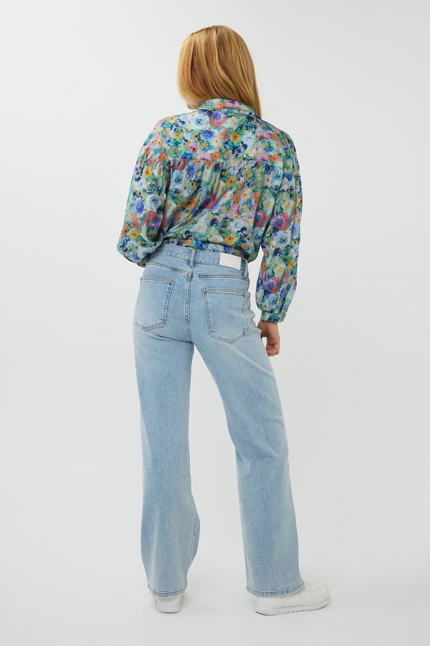 BLOUSE OVERSIZED UTOPIA FLOWER PRINT 3