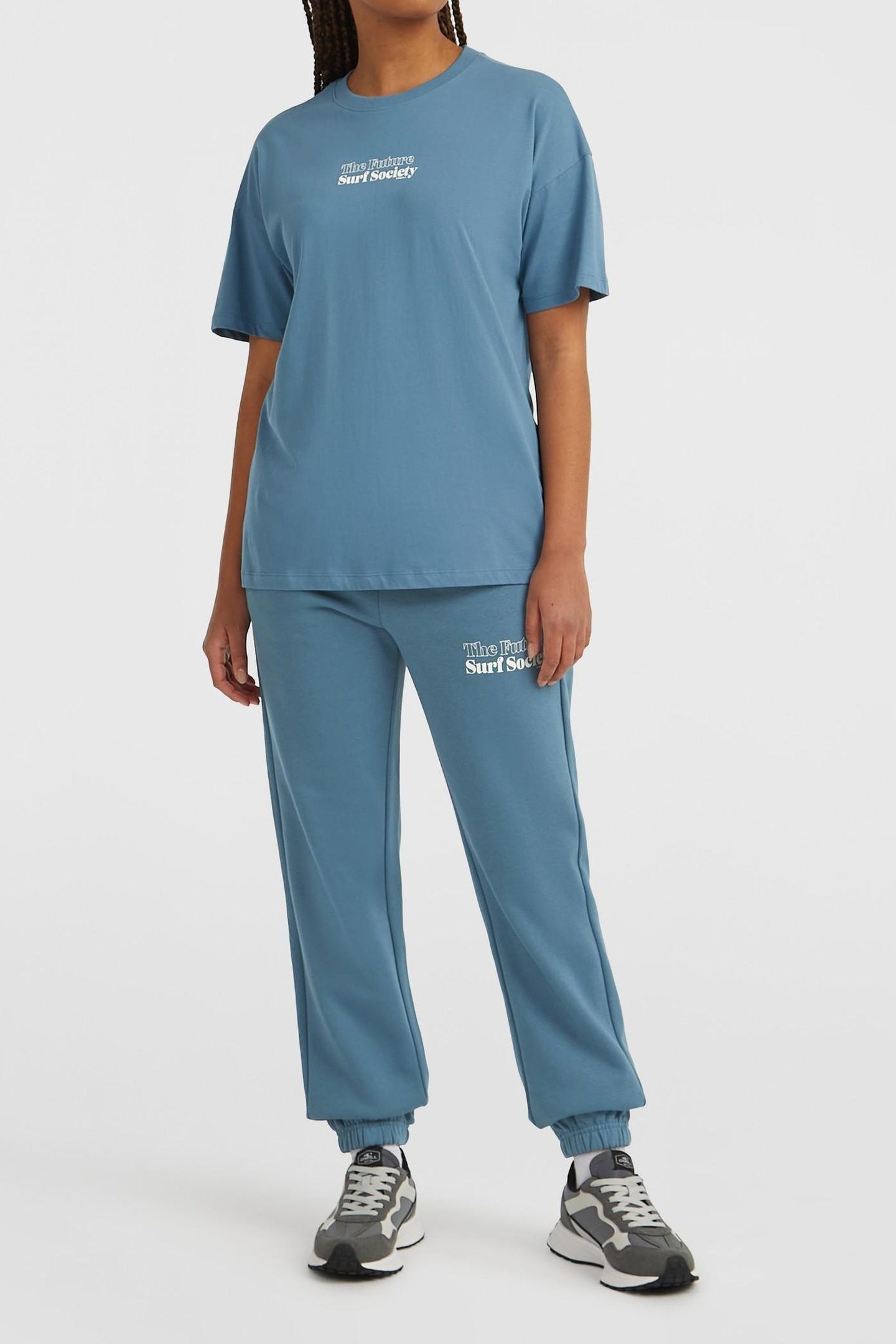 THE FUTURE SURF SOCIETY T-SHIRT MOZART BLUE 1