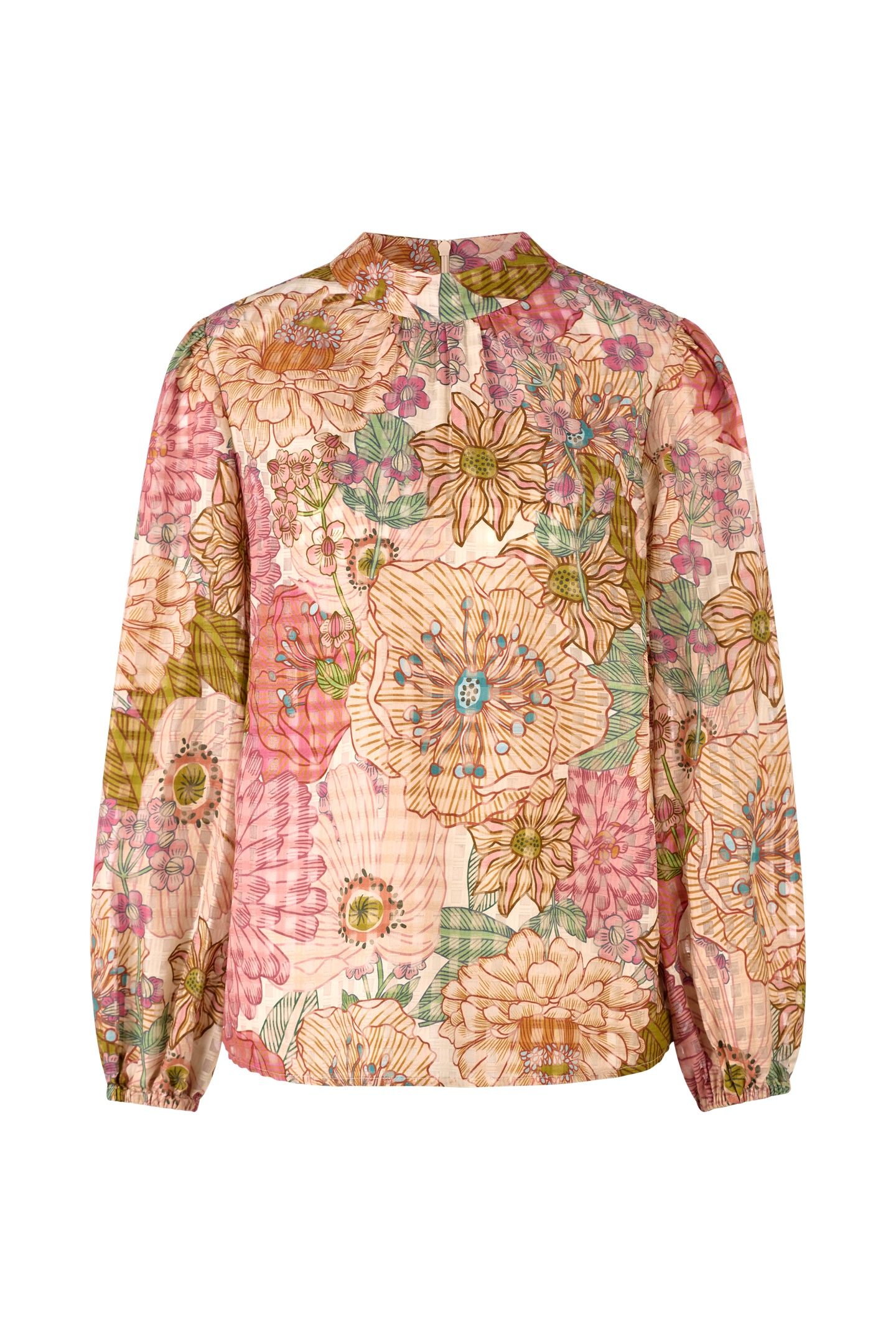 PRINTED BLOUSE SPRING BLUSH 4