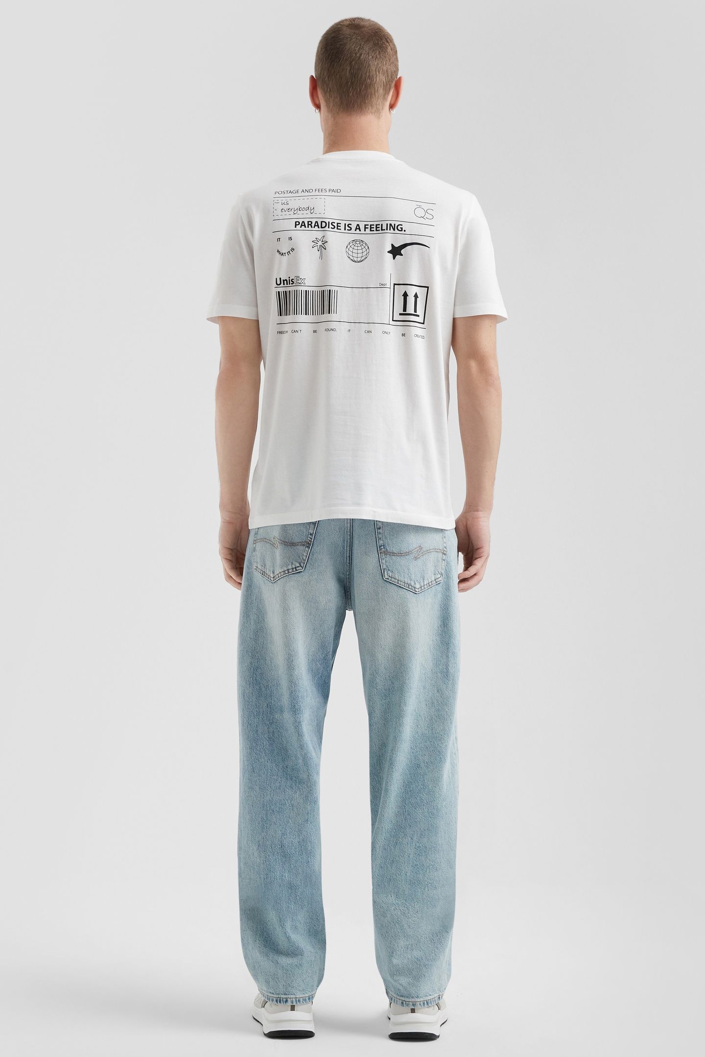 S.OLIVER-QS T-SHIRTS OFFWHITE 3