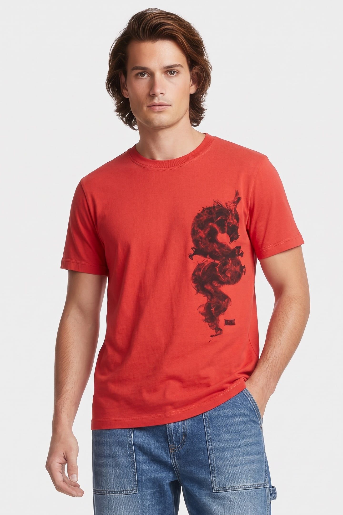 PAO T-SHIRT CHERRY RED 1