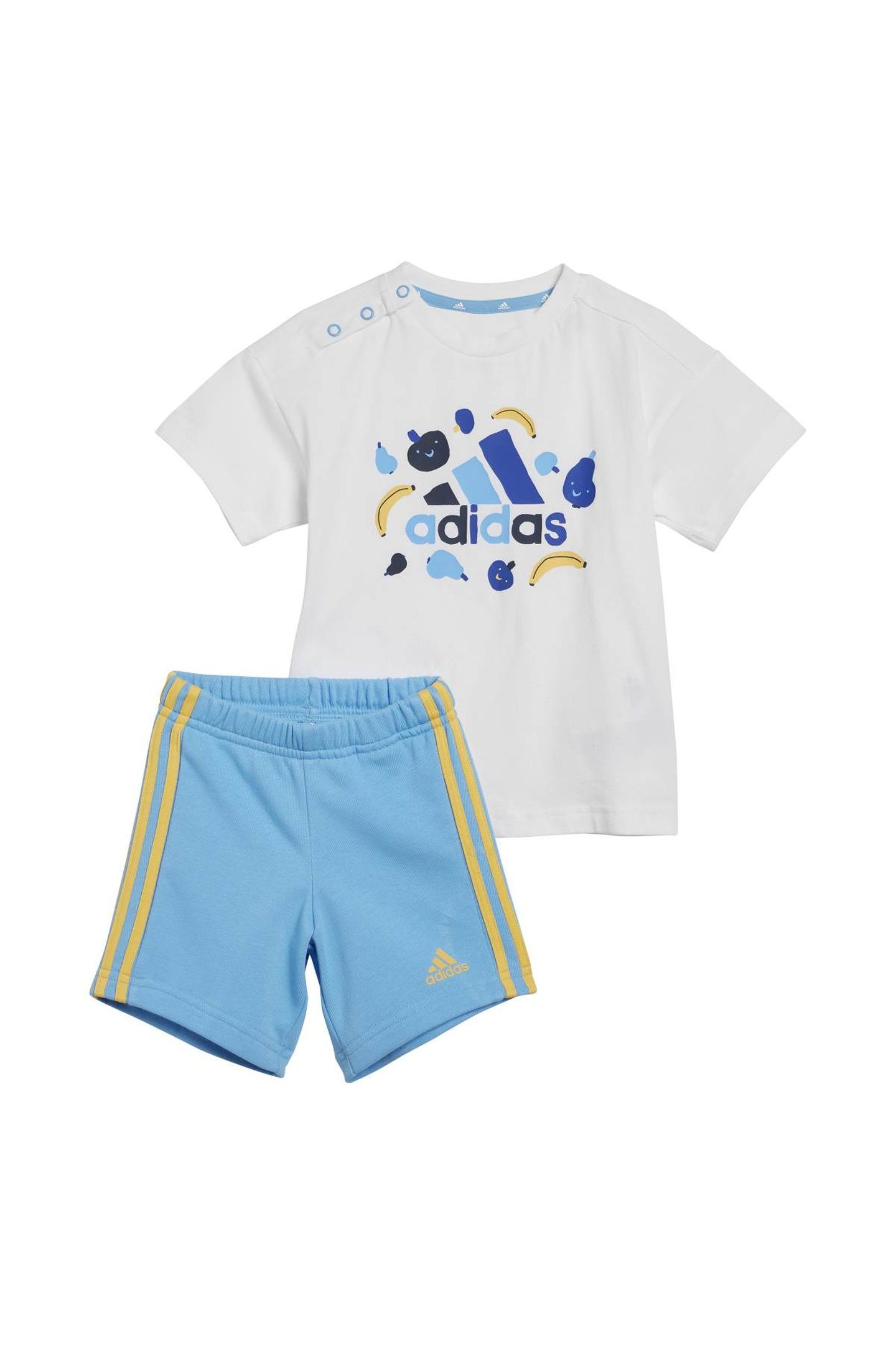 SPORTSWEAR INFANTS ESSENTIALS ALLOVER PRINTED T-SHIRT SET WH 1
