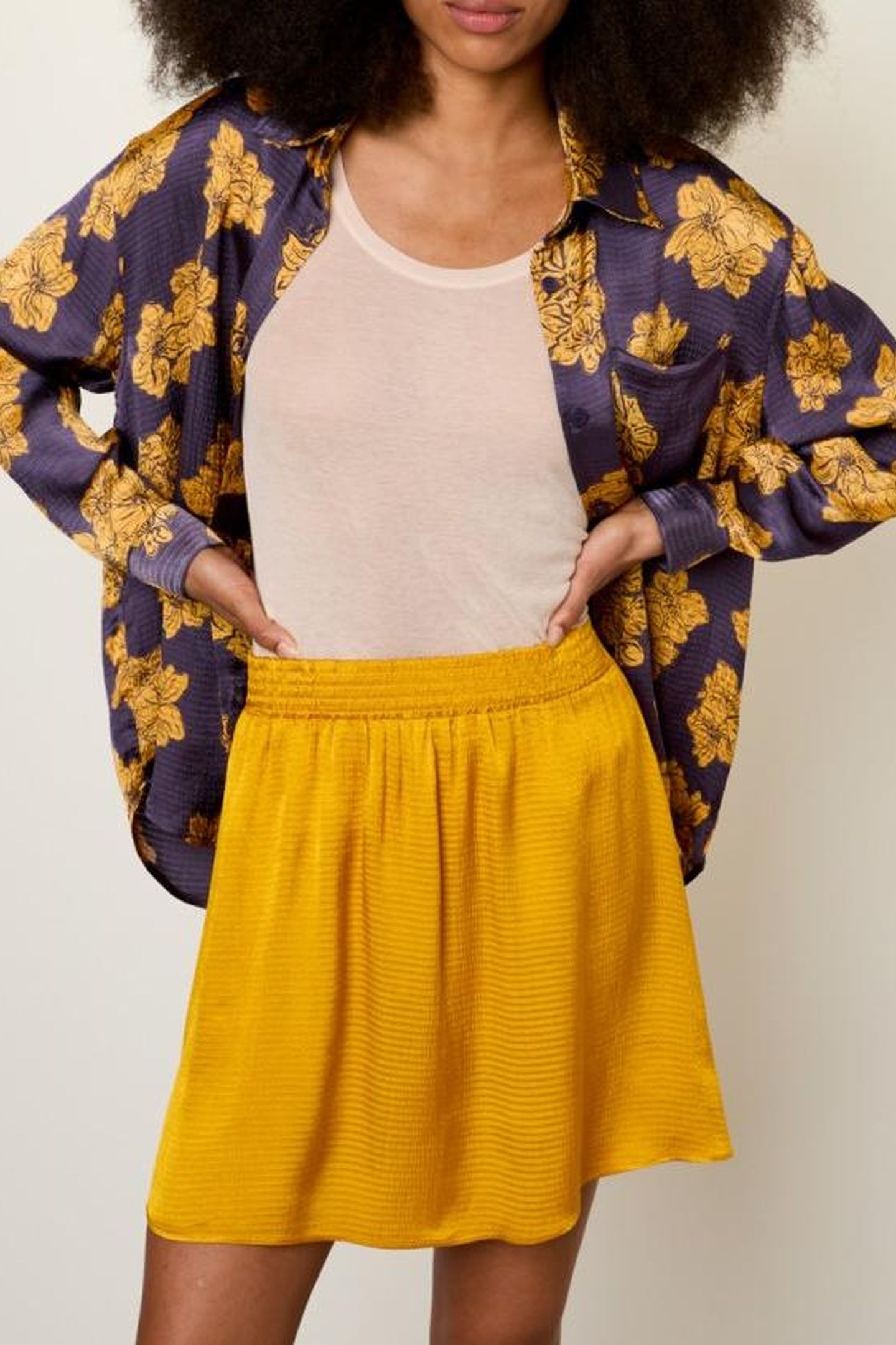 SHANING SKIRT CURCUMA 10