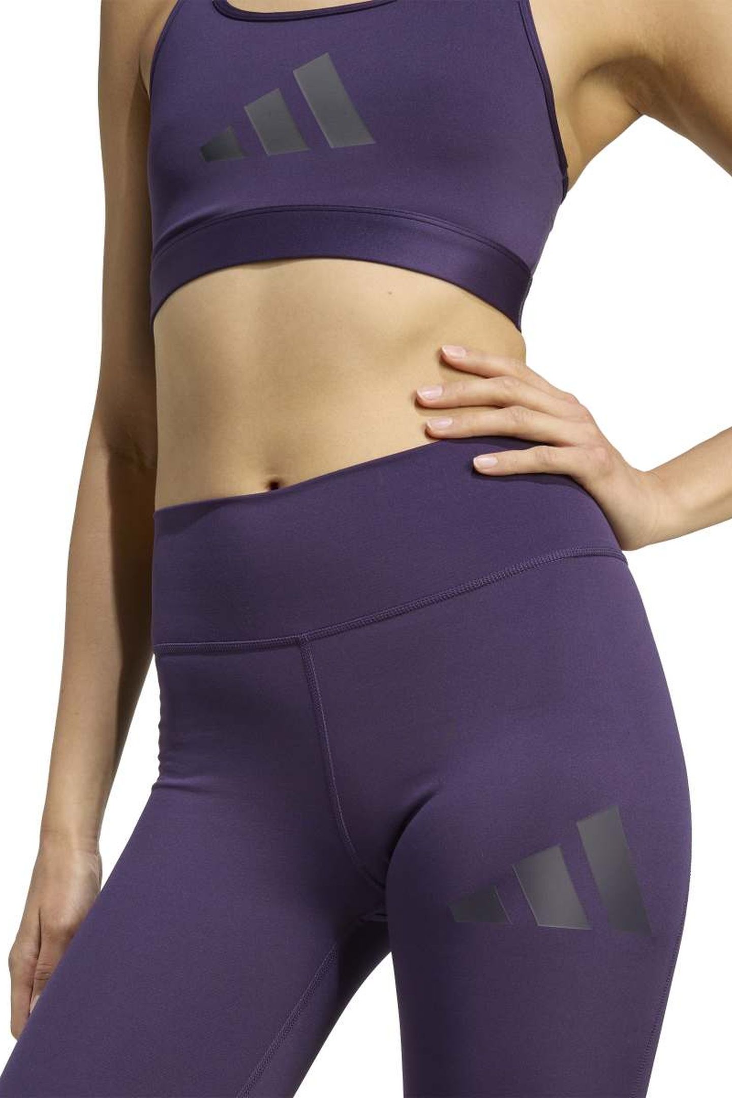 PERFORMANCE ADIDAS TRAIN ESSENTIALS BIG LOGO FULL LENGTH LEG 6