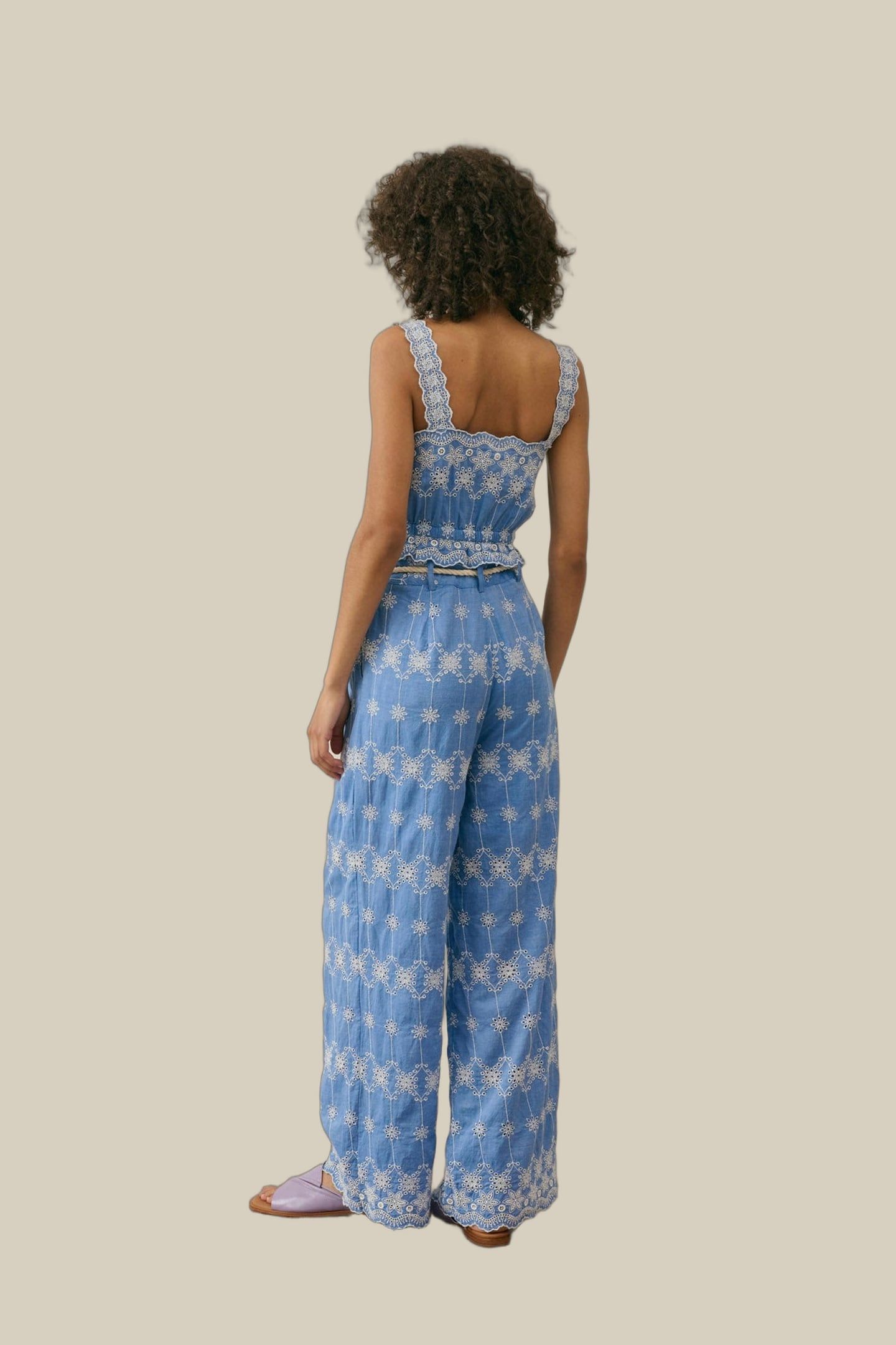 PANTS FREDERIQUE STONE BLUE 2