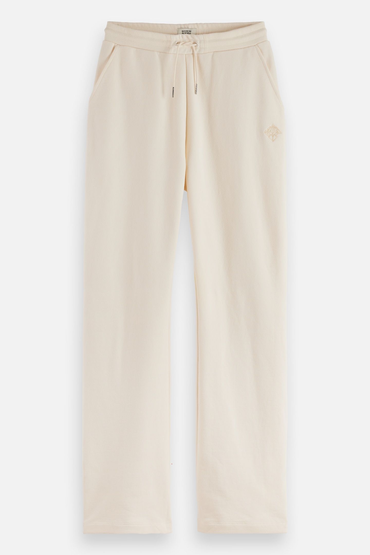 ARTWORK WIDE LEG SWEATPANTS OFF WHITE 4
