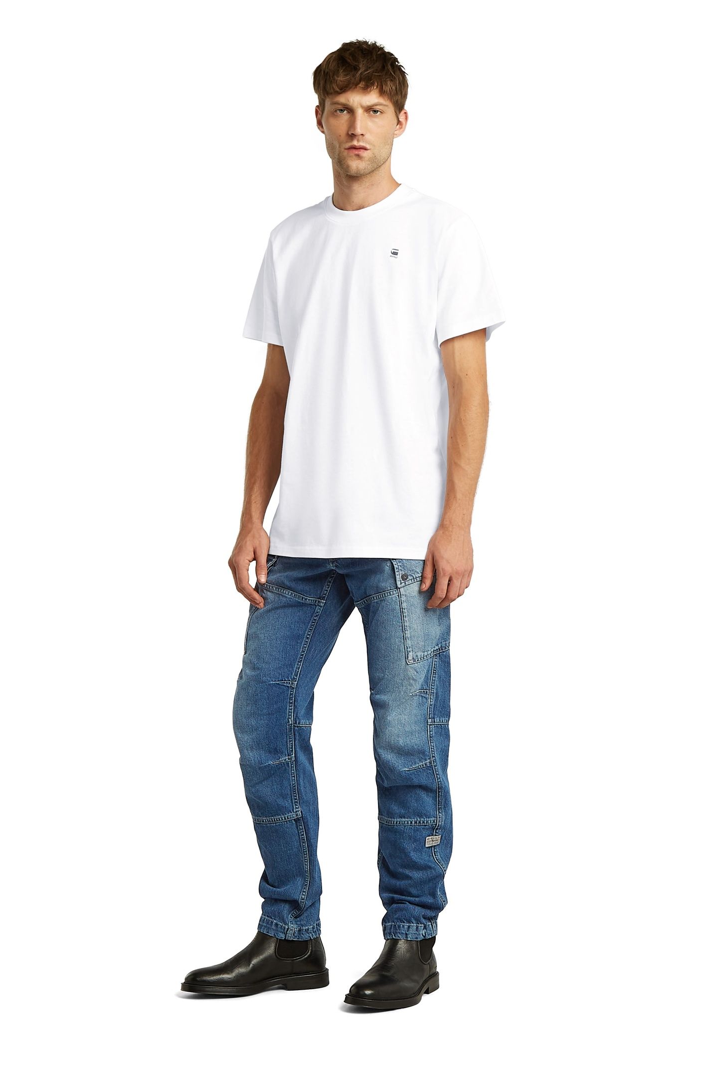 ROXIC ZIP REGULAR TAPERED FADED SANTORINI 2