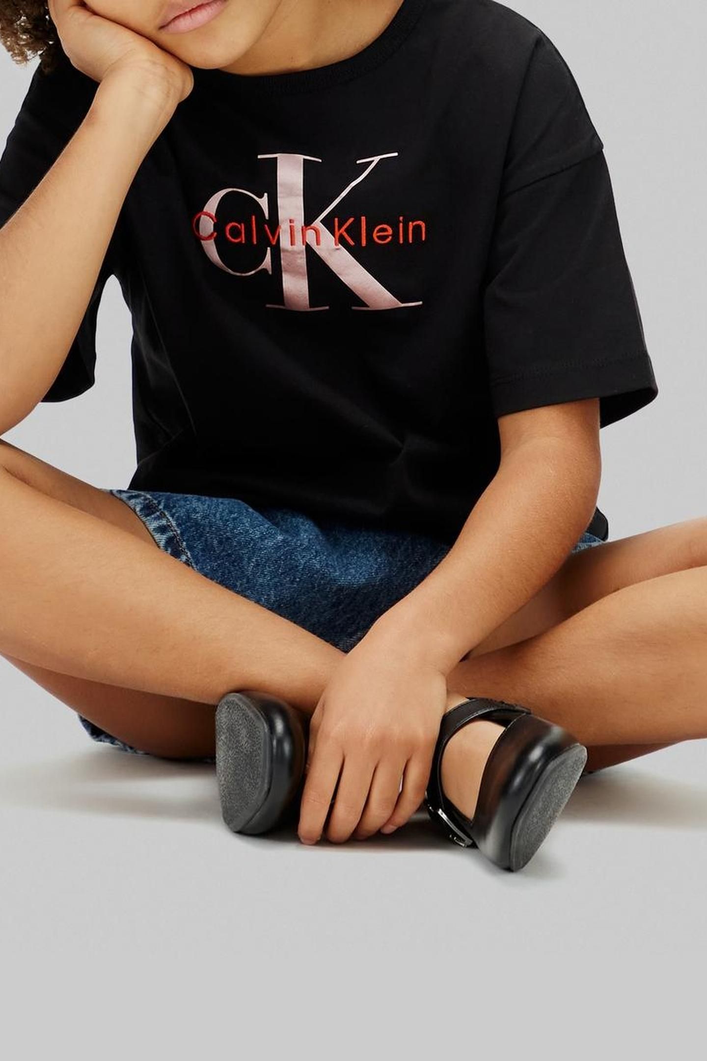 GIRLS SEASONAL MONOLOGO BLACK 3
