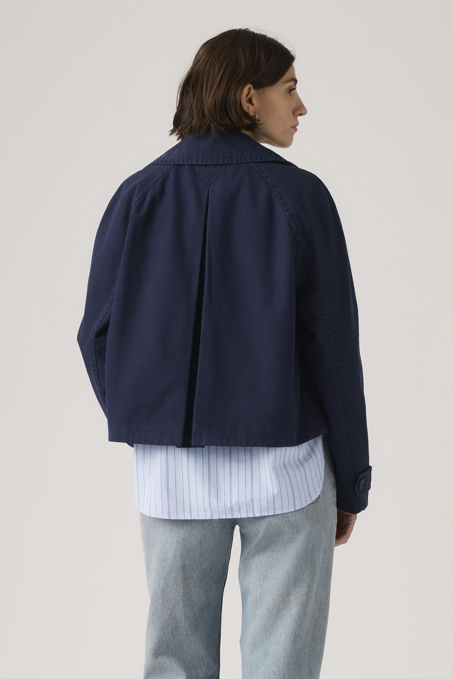 BREE CROPPED SWING TRENCH JACKET 3