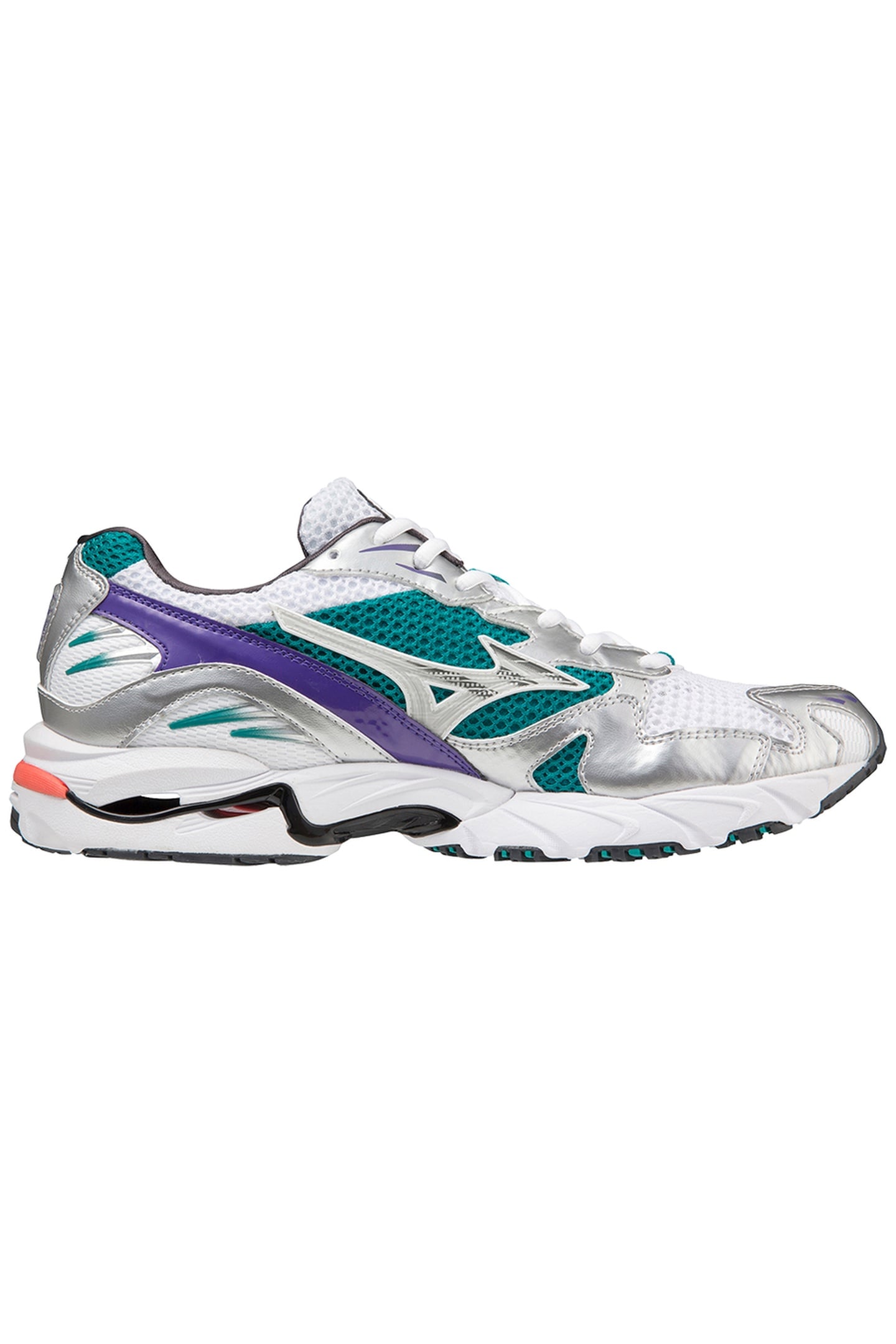 UNISEX SHOE S.L.WAVE RIDER 10 WHITE/SILVER/TEALBLUE 1