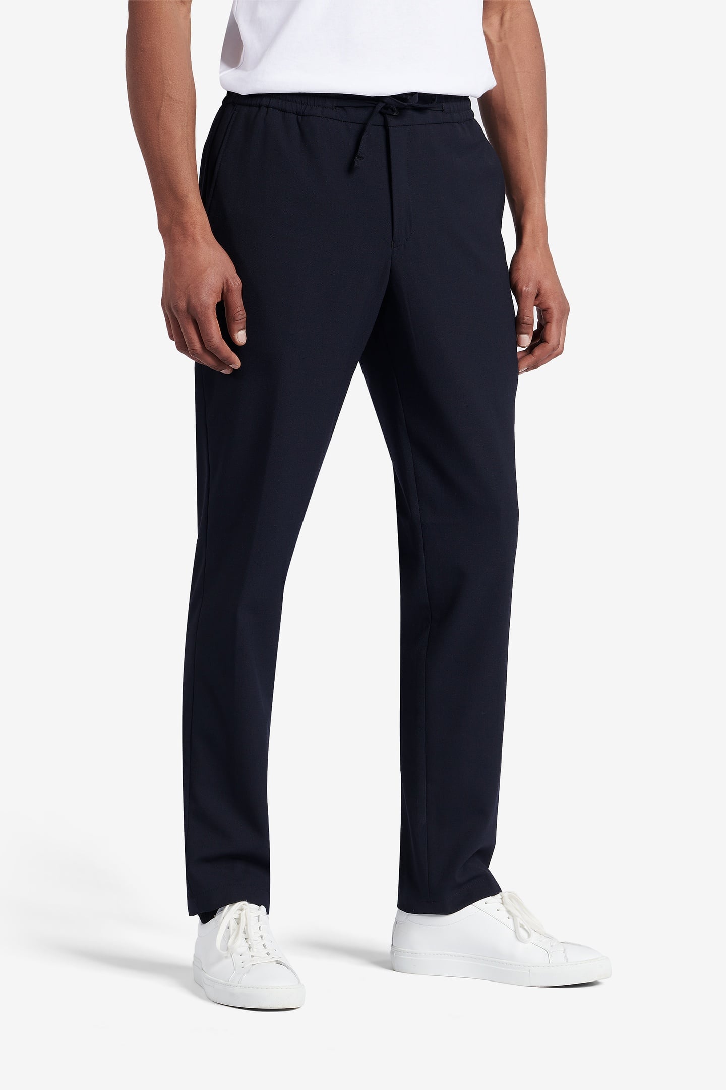 MONTREAL WASHABLE FLANNEL WOOL-STRETCH NAVY 2