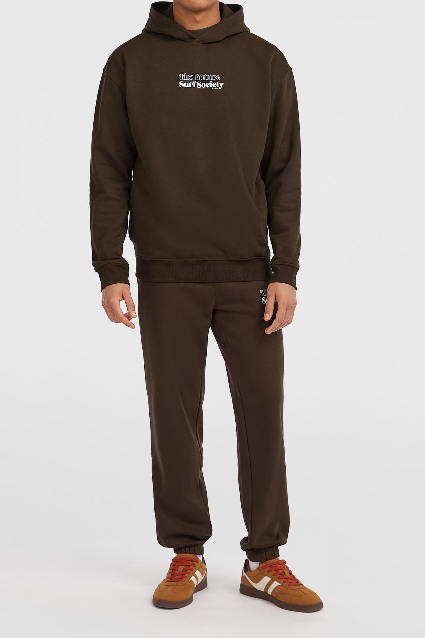 THE FUTURE SURF SOCIETY HOODIE COFFEE BEAN 2