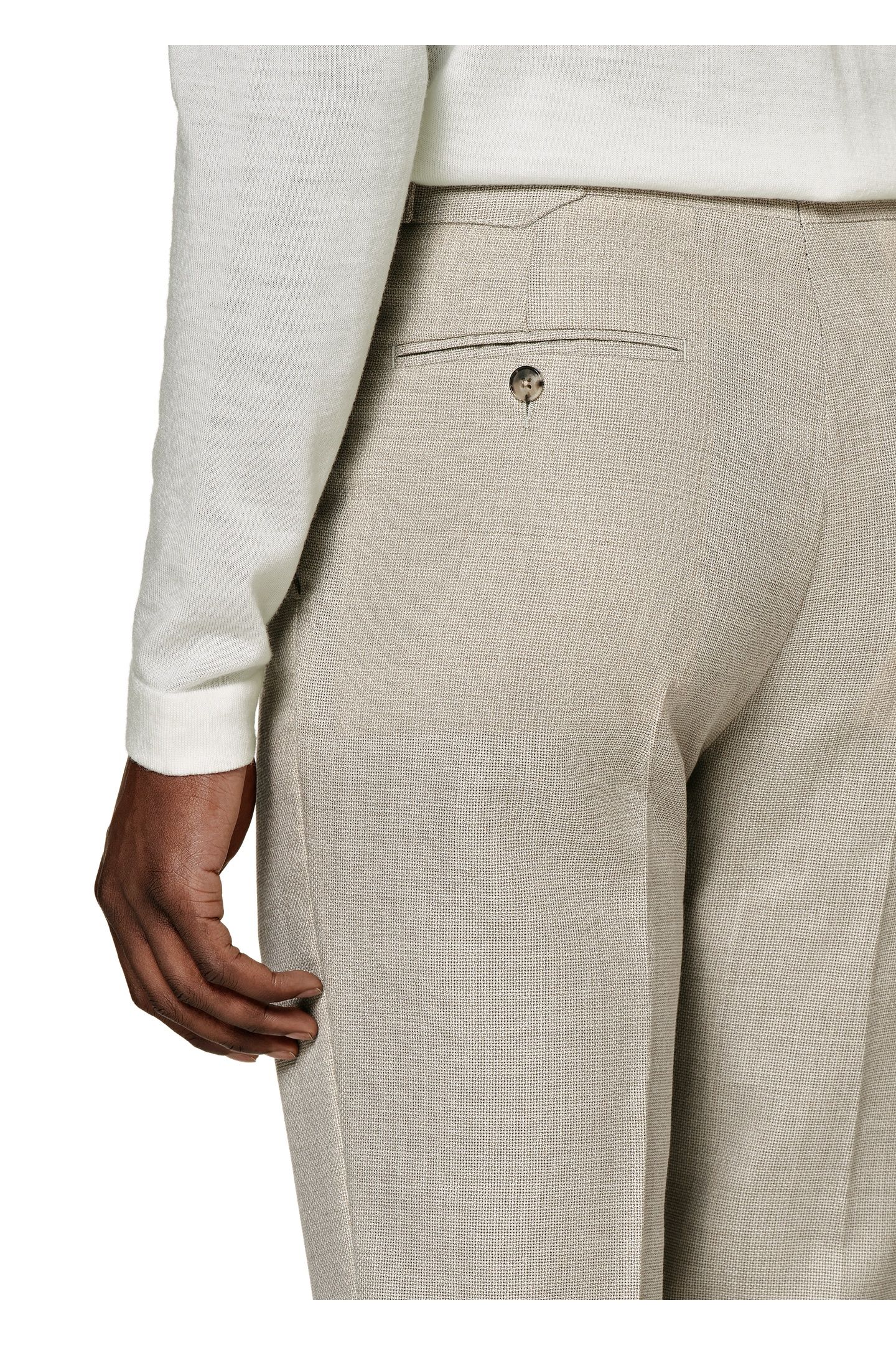 SUIT HAVANA SAND PURE WOOL NESTED SUITS SAND 6