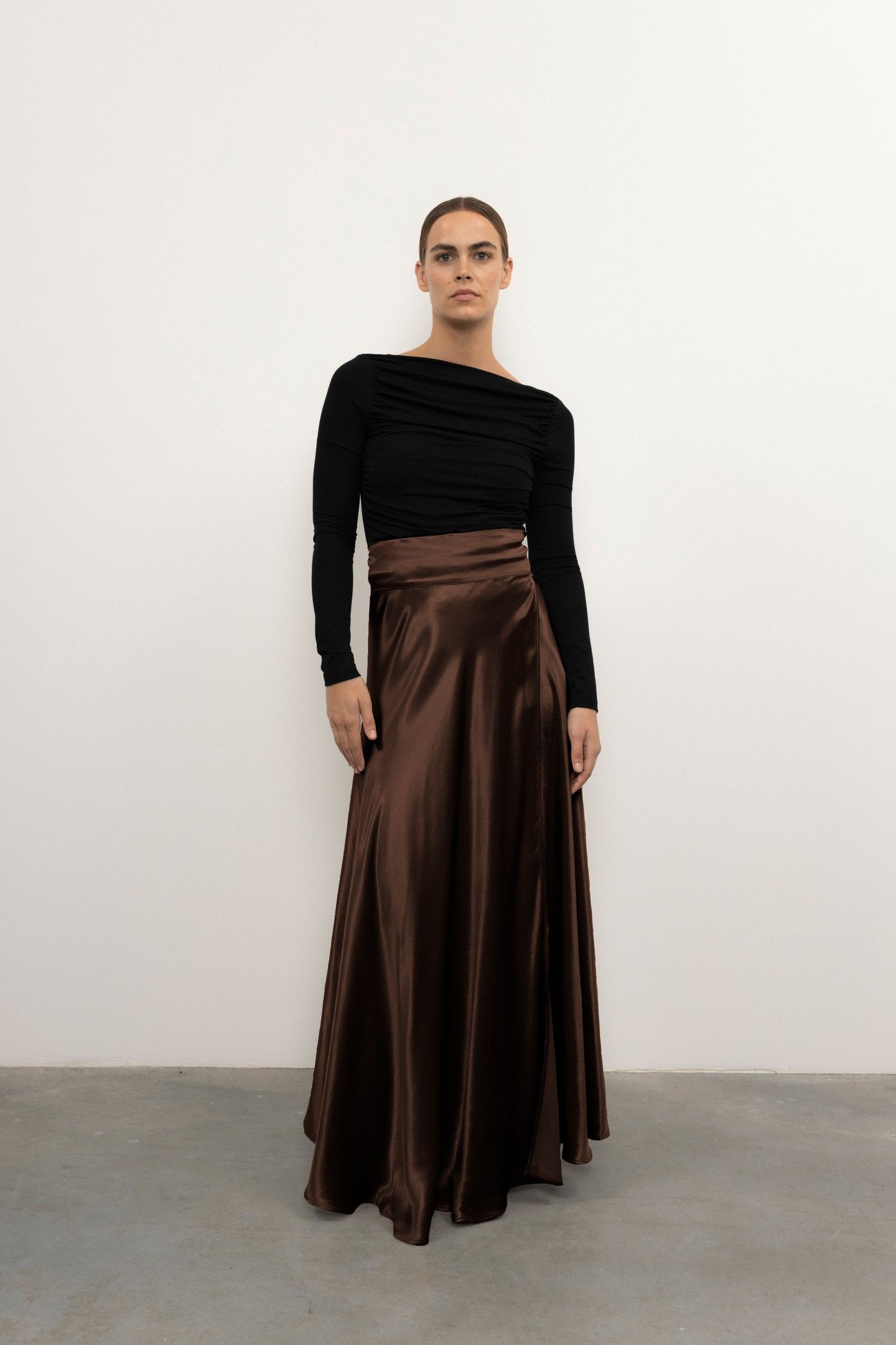HAZEL SKIRT WALNUT 4