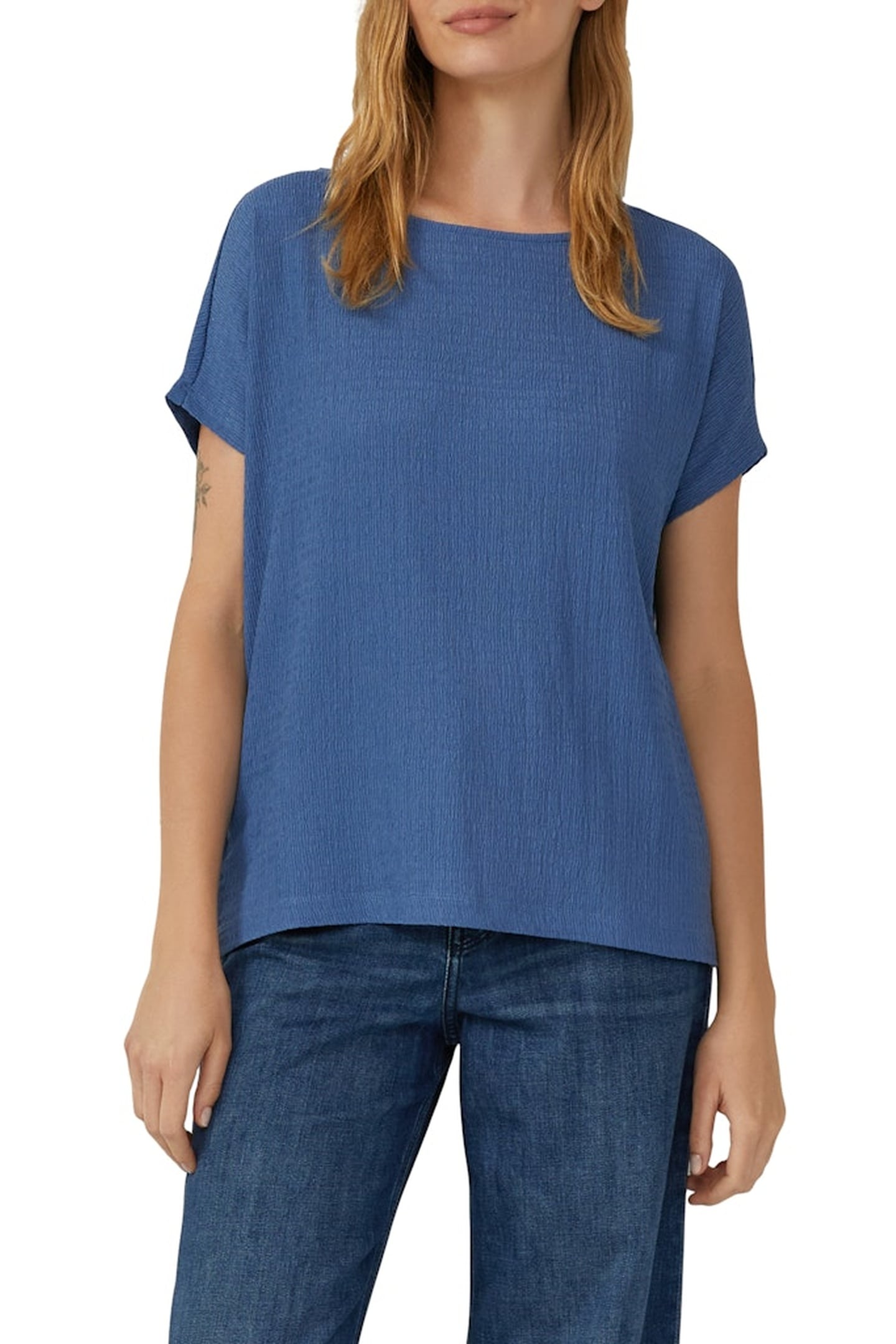 S.OLIVER T-SHIRTS BLUE 1