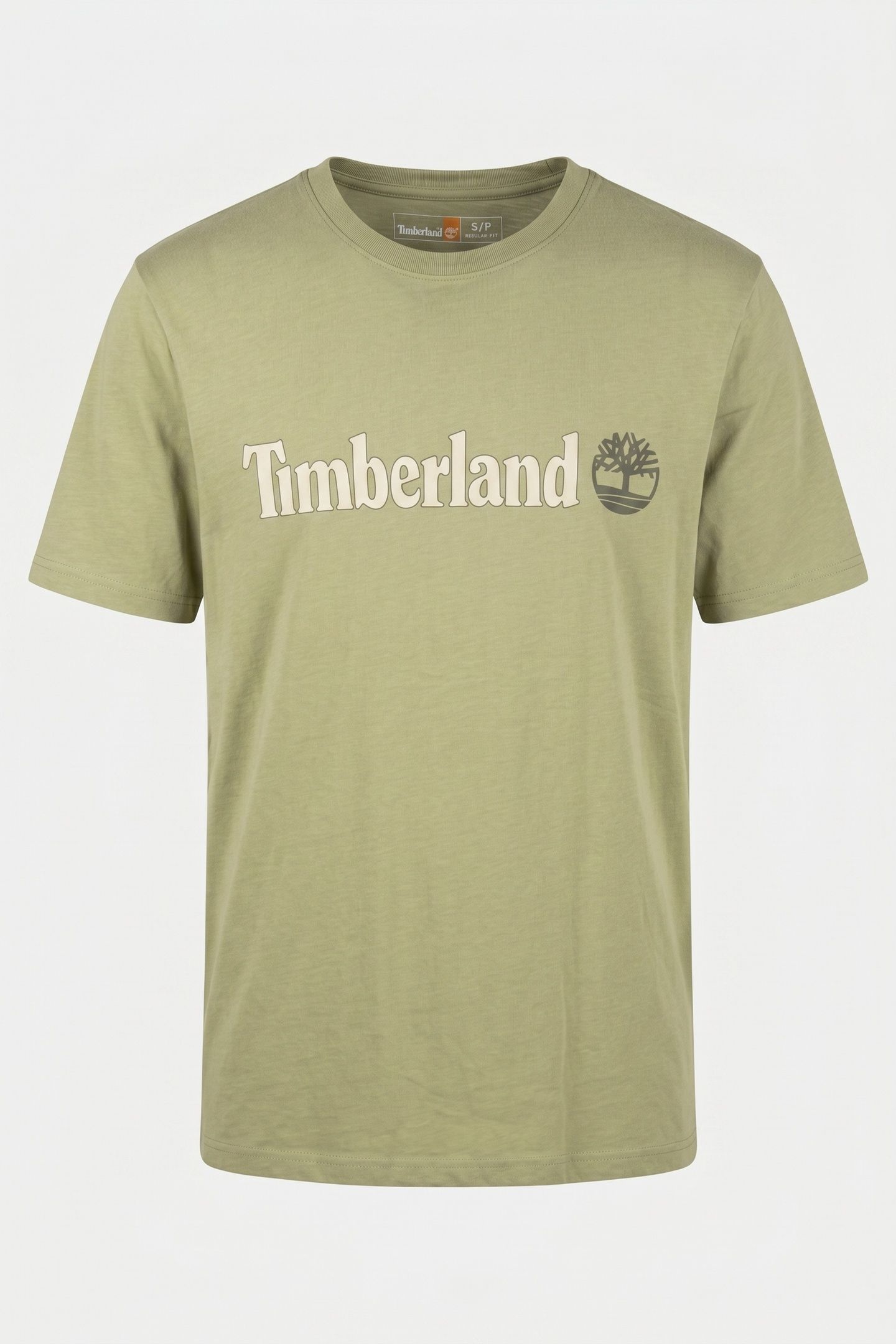 LINEAR LOGO SHORT SLEEVE TEE LIGHT GREEN 4